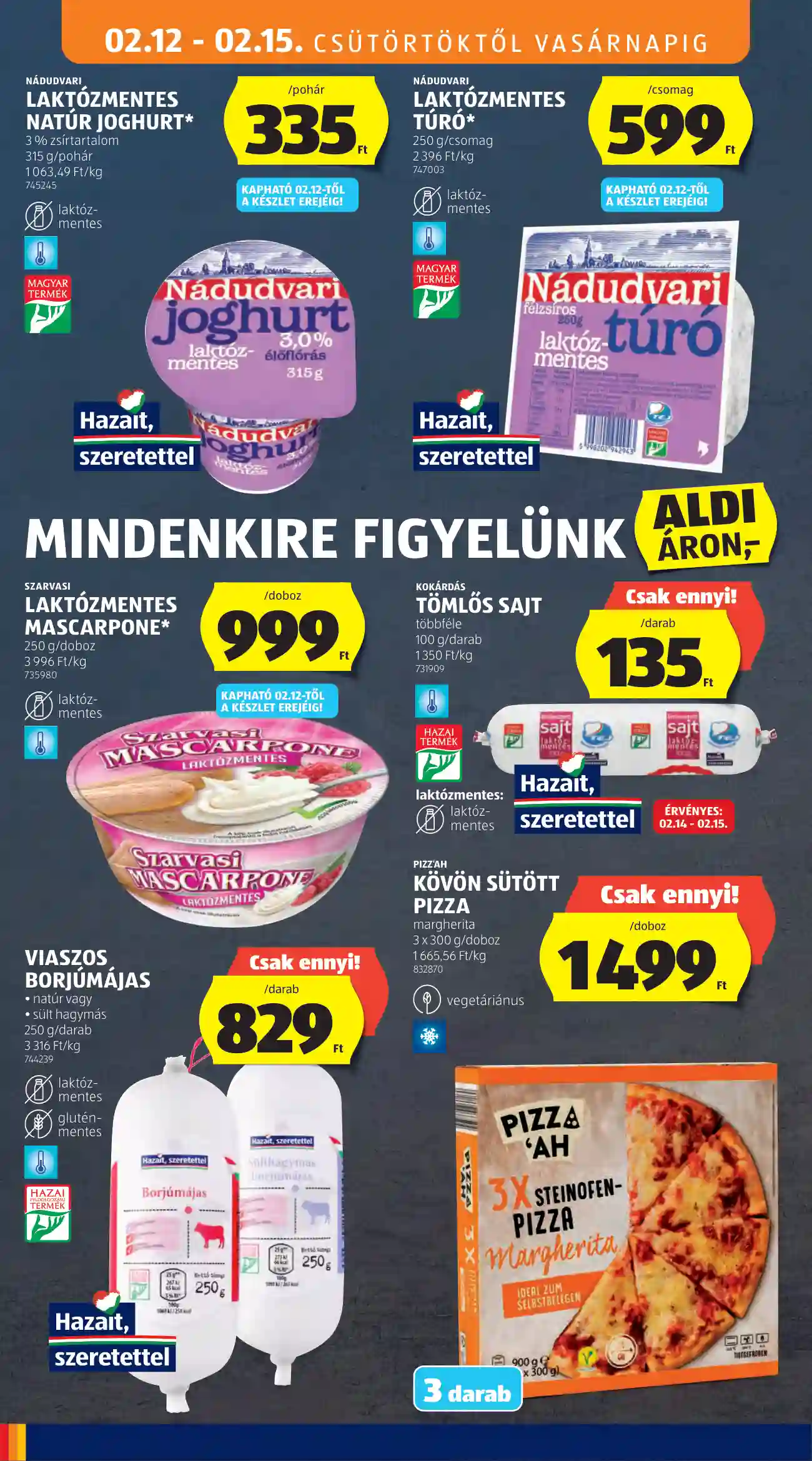 Aldi akciós újság 7. hét (4 oldal)
