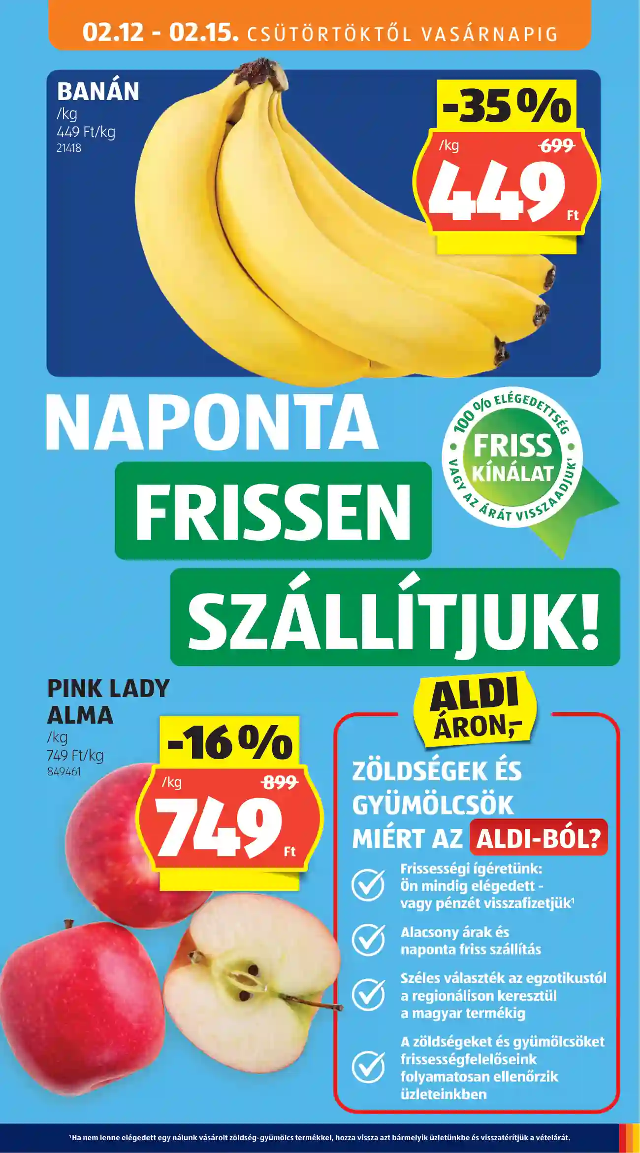Aldi akciós újság 7. hét (5 oldal)