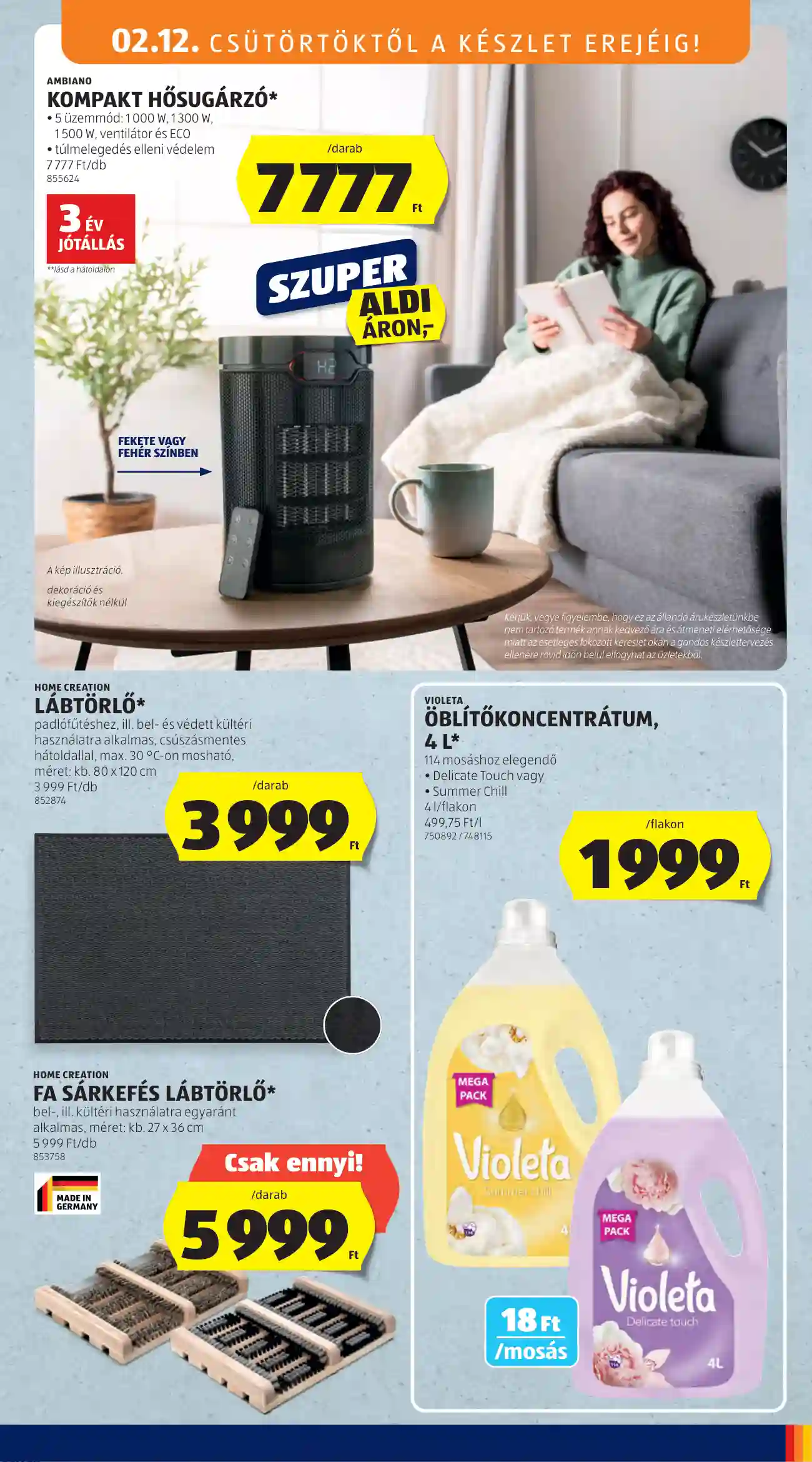 Aldi akciós újság 7. hét (16 oldal)