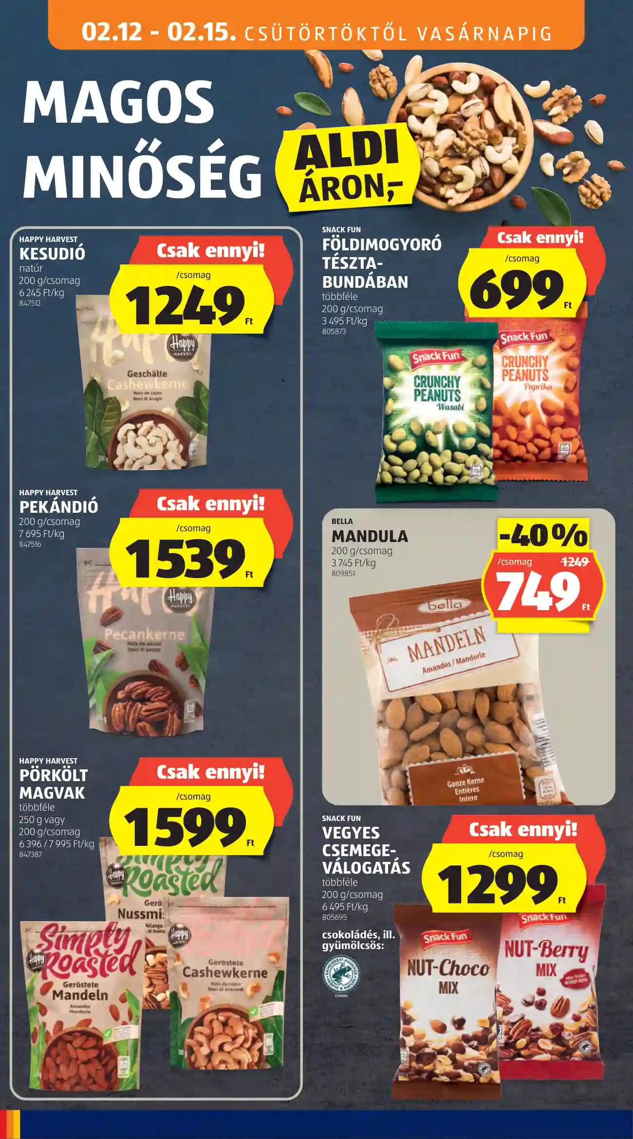 Aldi akciós újság 7. hét (19 oldal)