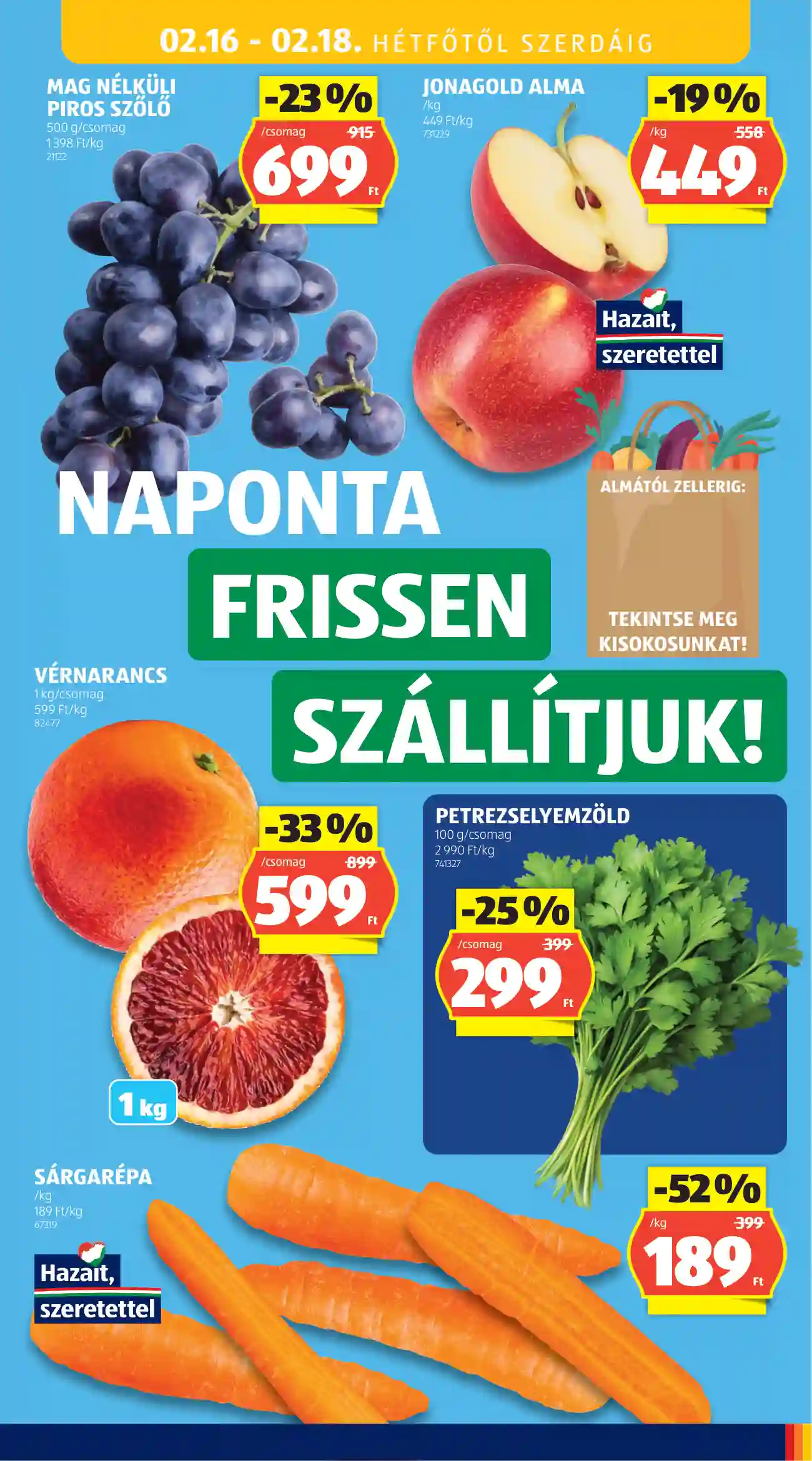 Aldi akciós újság 7. hét (20 oldal)