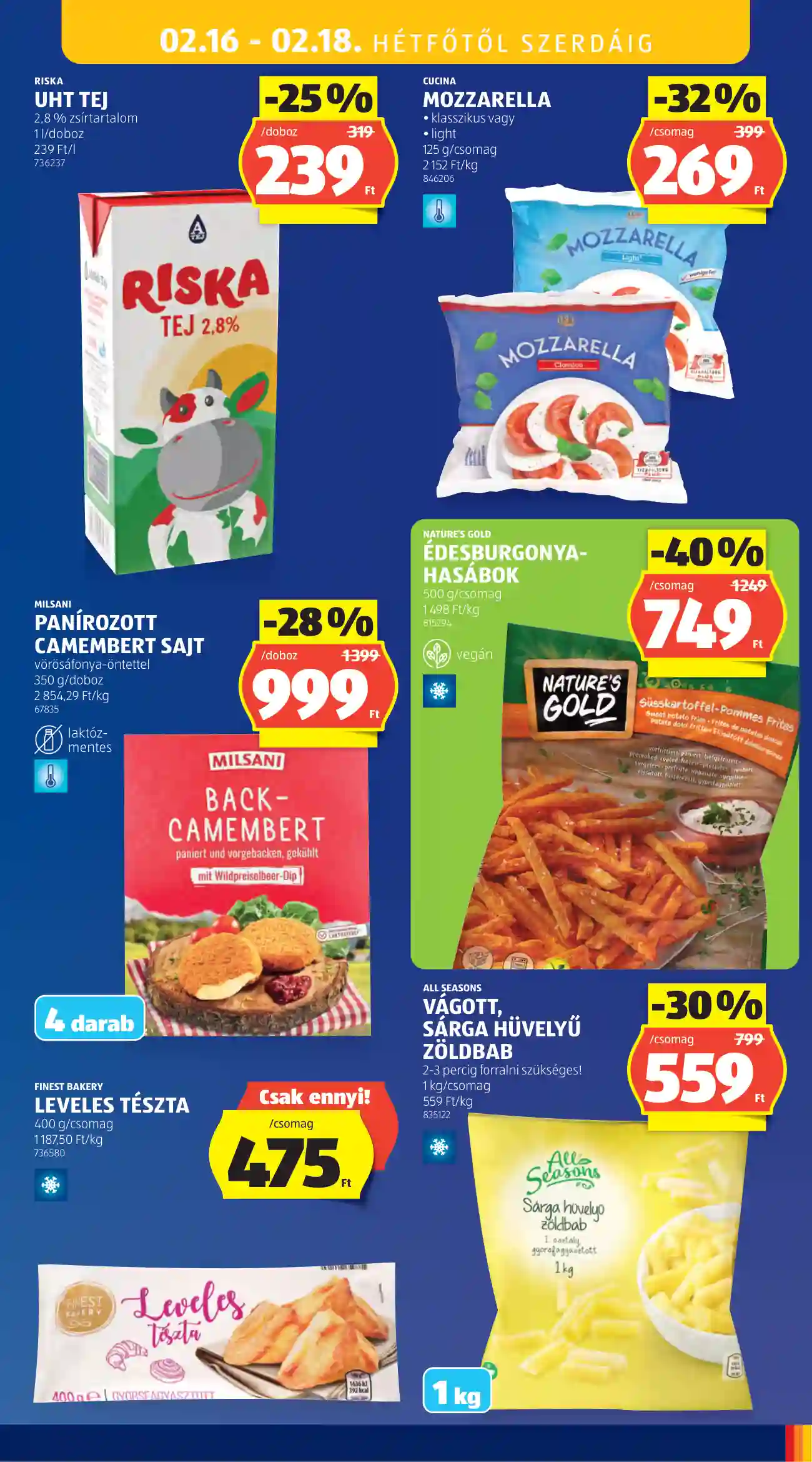 Aldi akciós újság 7. hét (22 oldal)