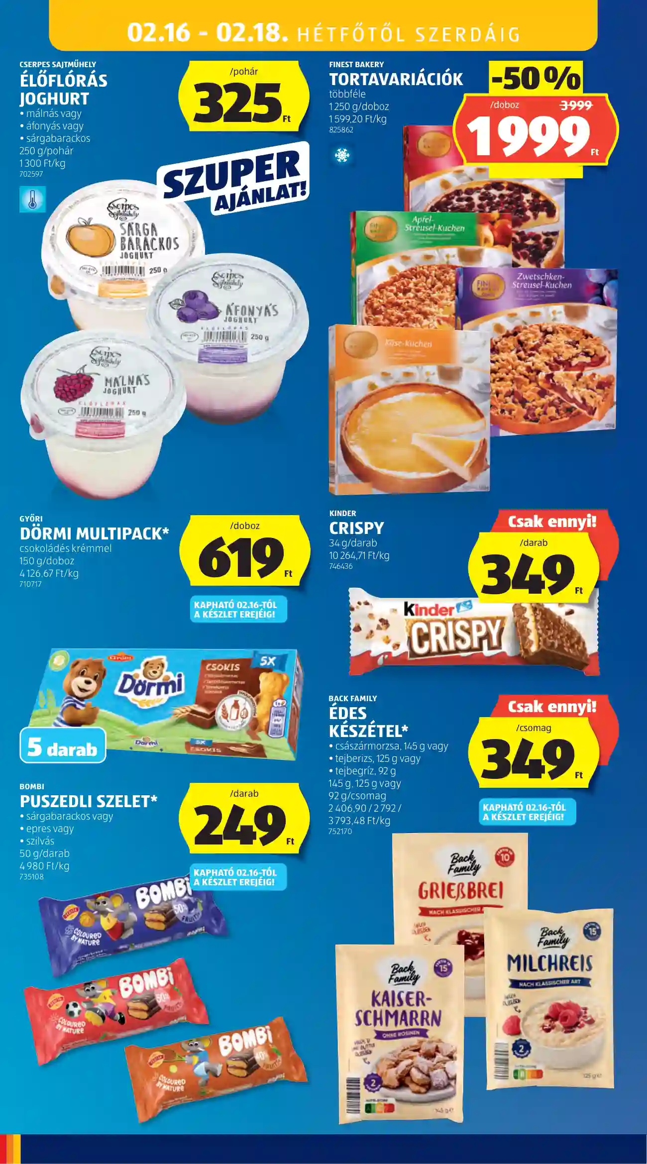 Aldi akciós újság 7. hét (23 oldal)