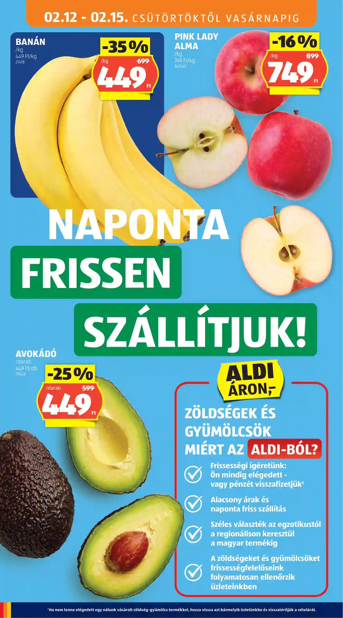 Aldi akciós újság 7. hét (24 oldal)