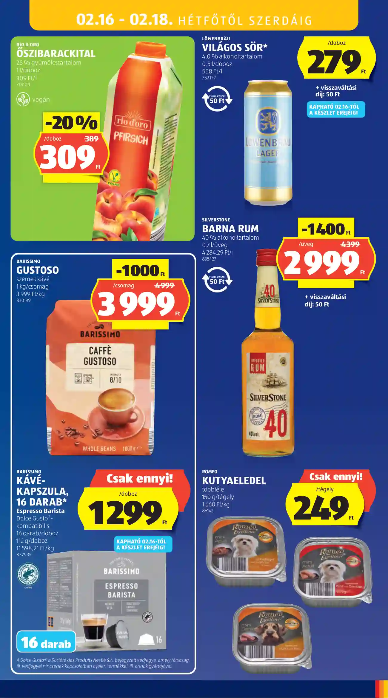 Aldi akciós újság 7. hét (27 oldal)