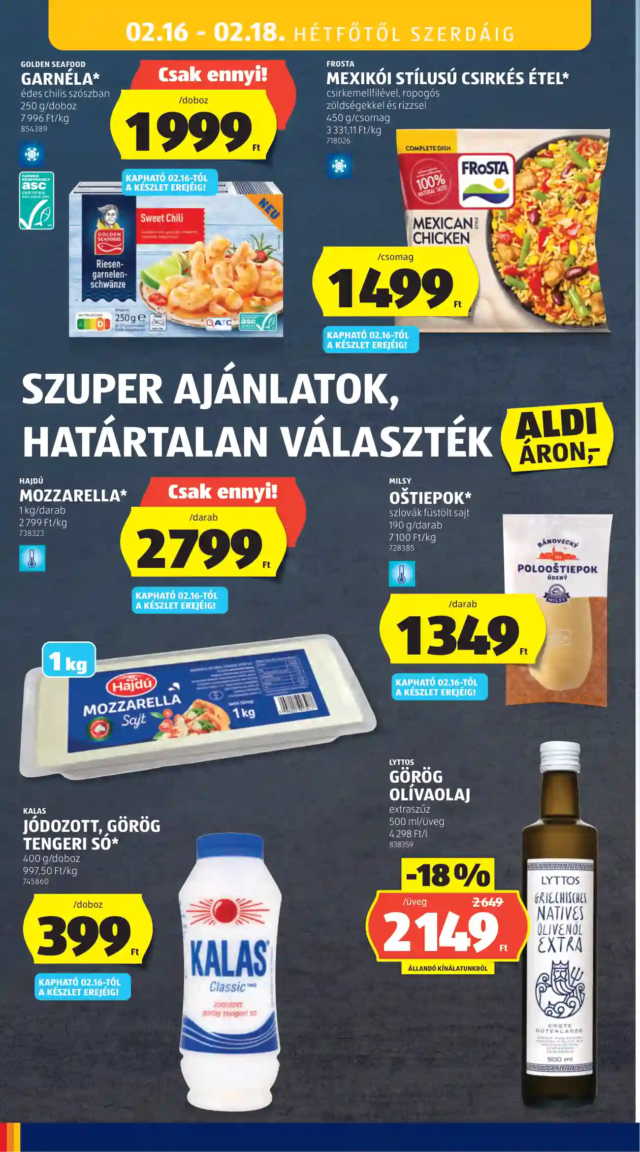 Aldi akciós újság 7. hét (30 oldal)