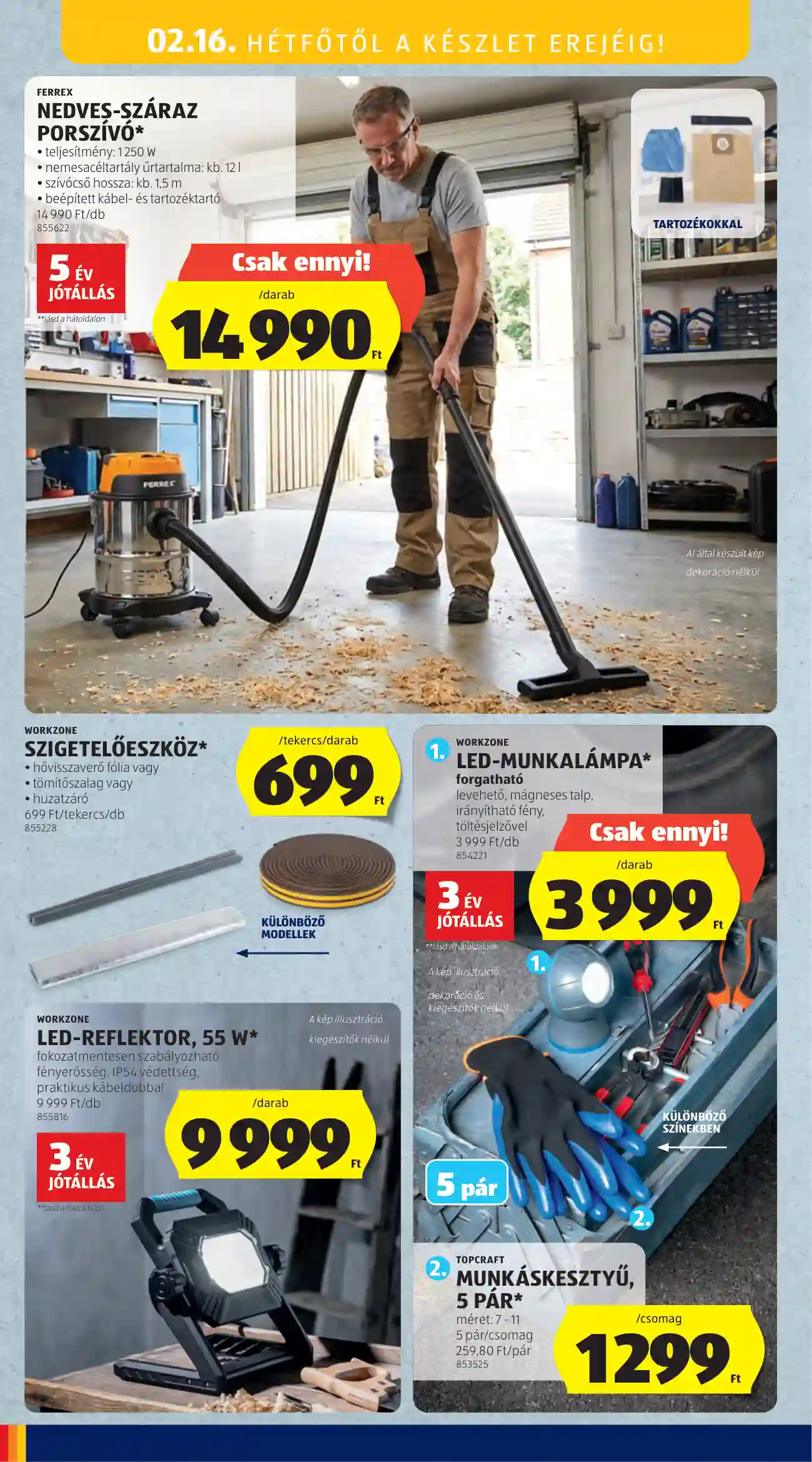 Aldi akciós újság 7. hét (37 oldal)