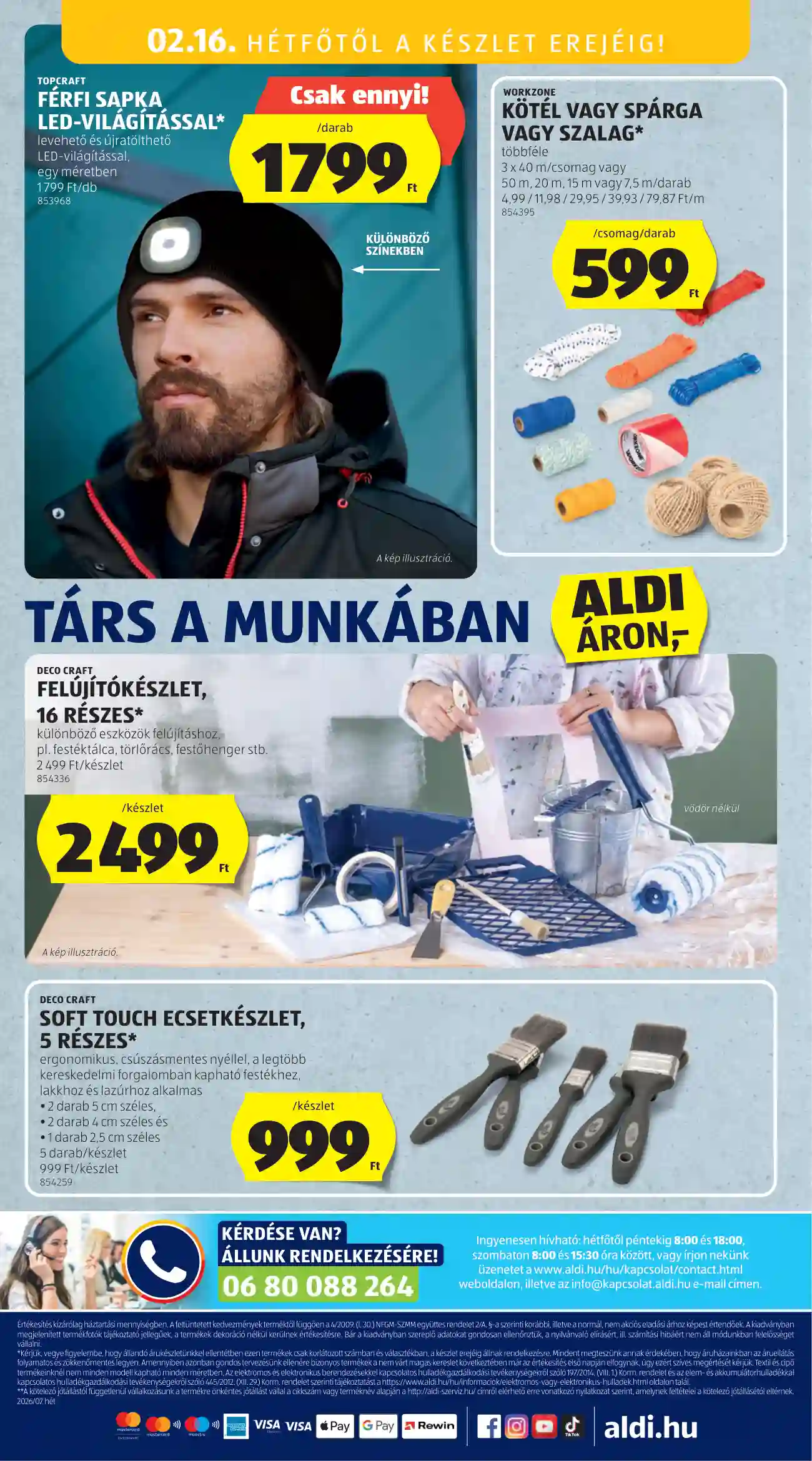 Aldi akciós újság 7. hét (39 oldal)