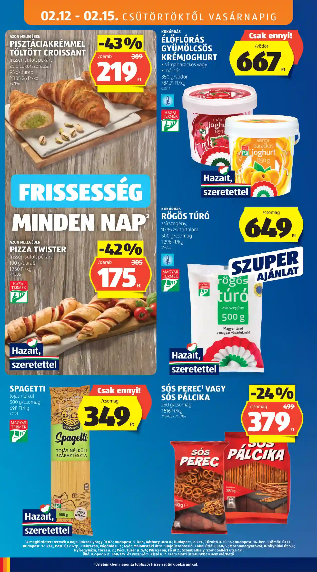 Aldi akciós újság 7. hét (45 oldal)