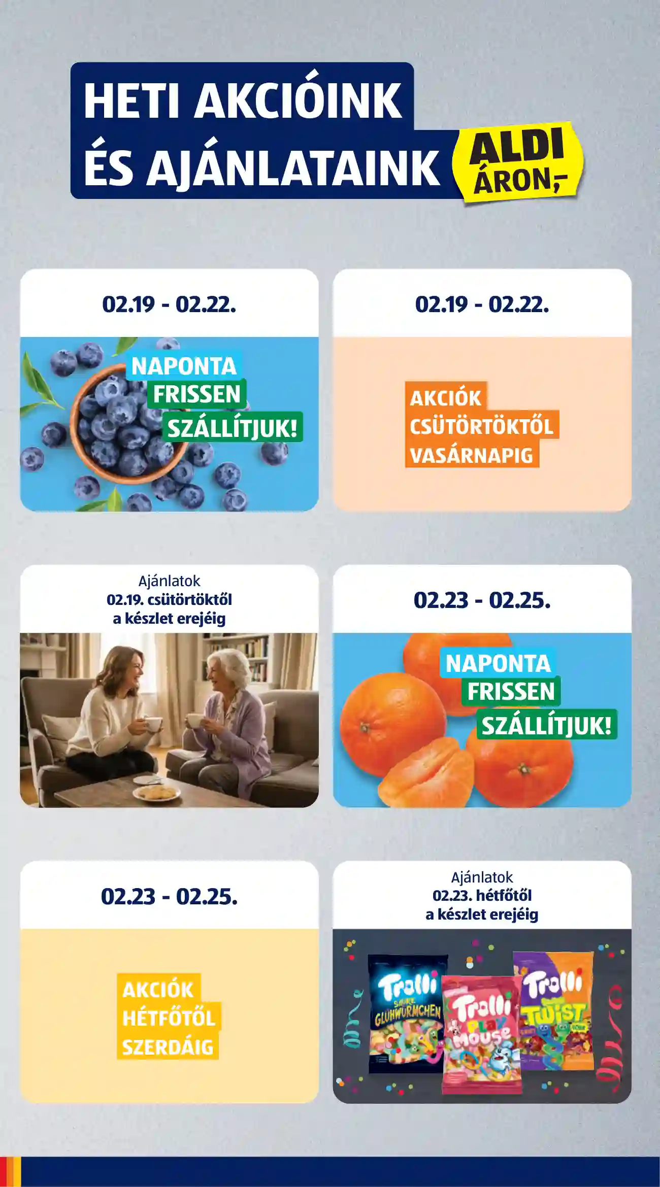 Aldi akciós újság 8. hét (2 oldal)