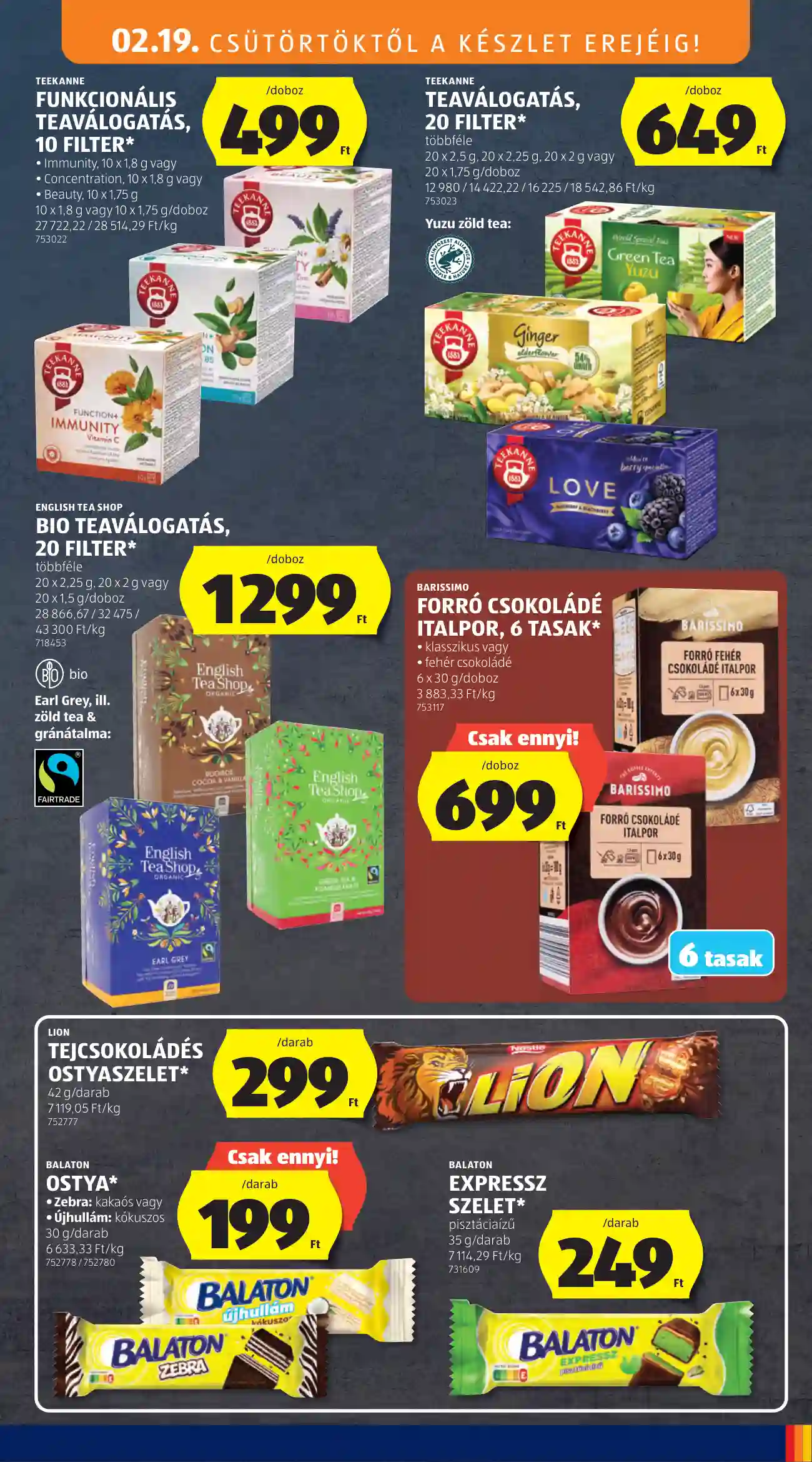 Aldi akciós újság 8. hét (9 oldal)