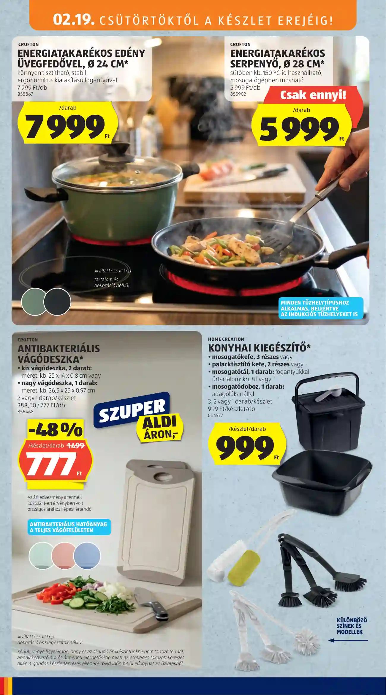 Aldi akciós újság 8. hét (12 oldal)
