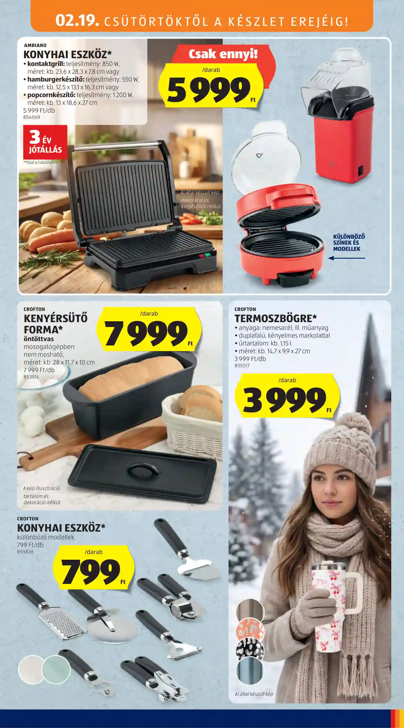 Aldi akciós újság 8. hét (14 oldal)