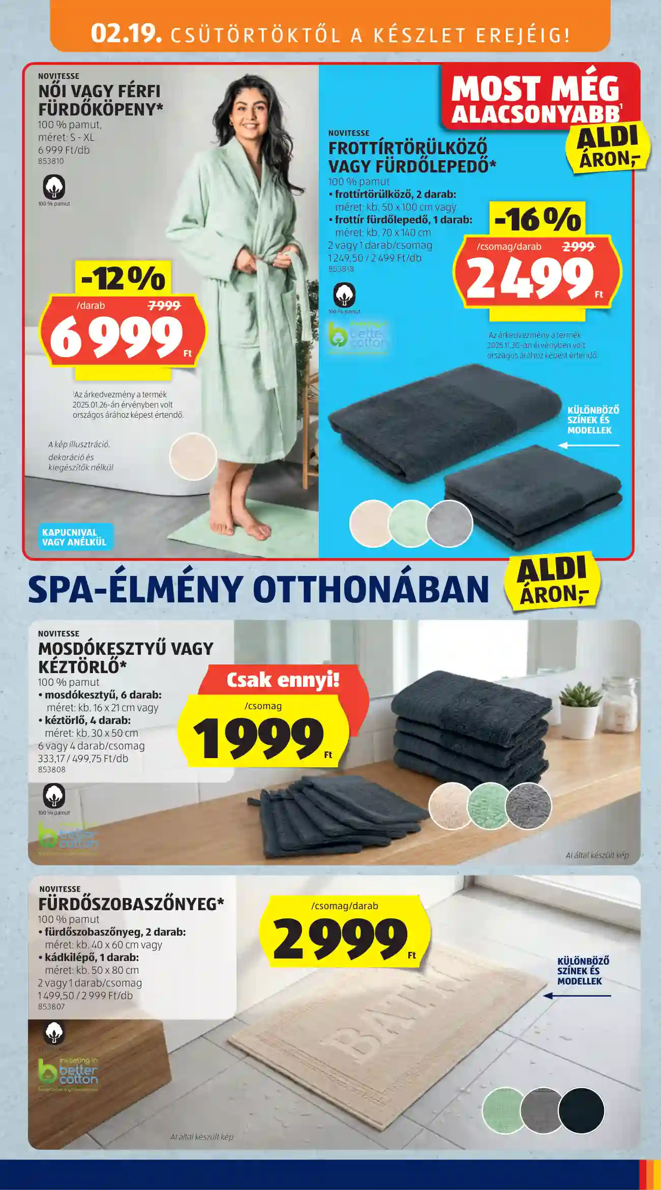 Aldi akciós újság 8. hét (16 oldal)