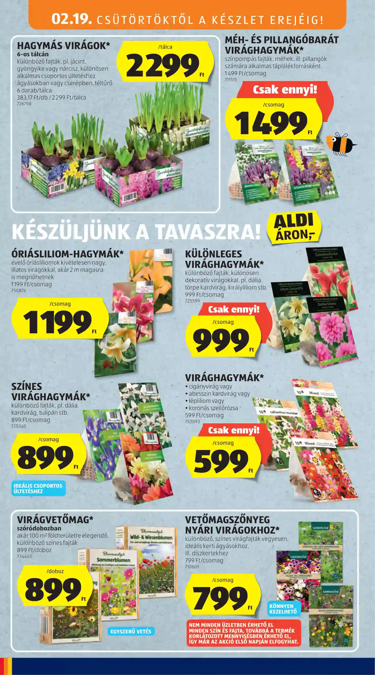 Aldi akciós újság 8. hét (19 oldal)