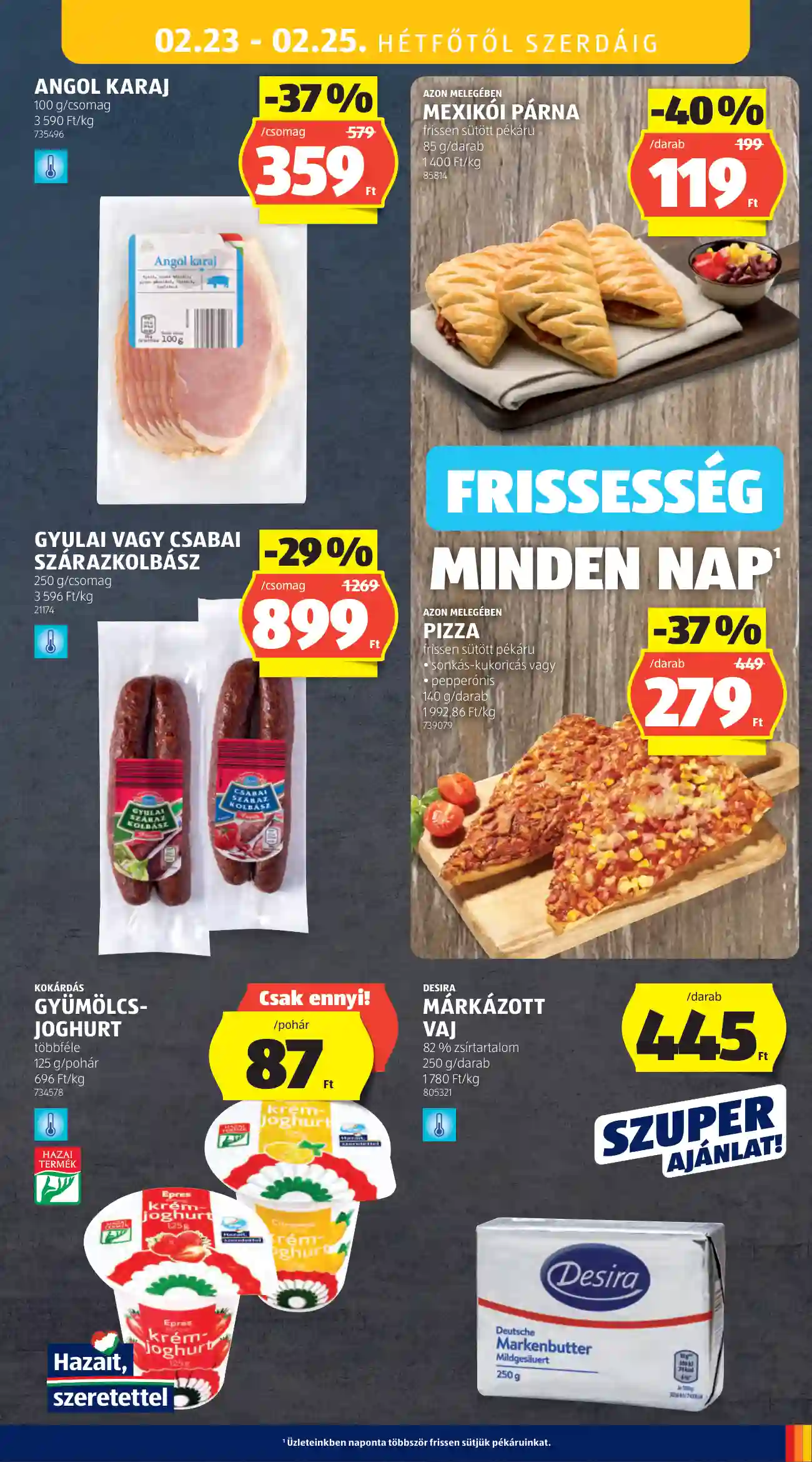 Aldi akciós újság 8. hét (22 oldal)