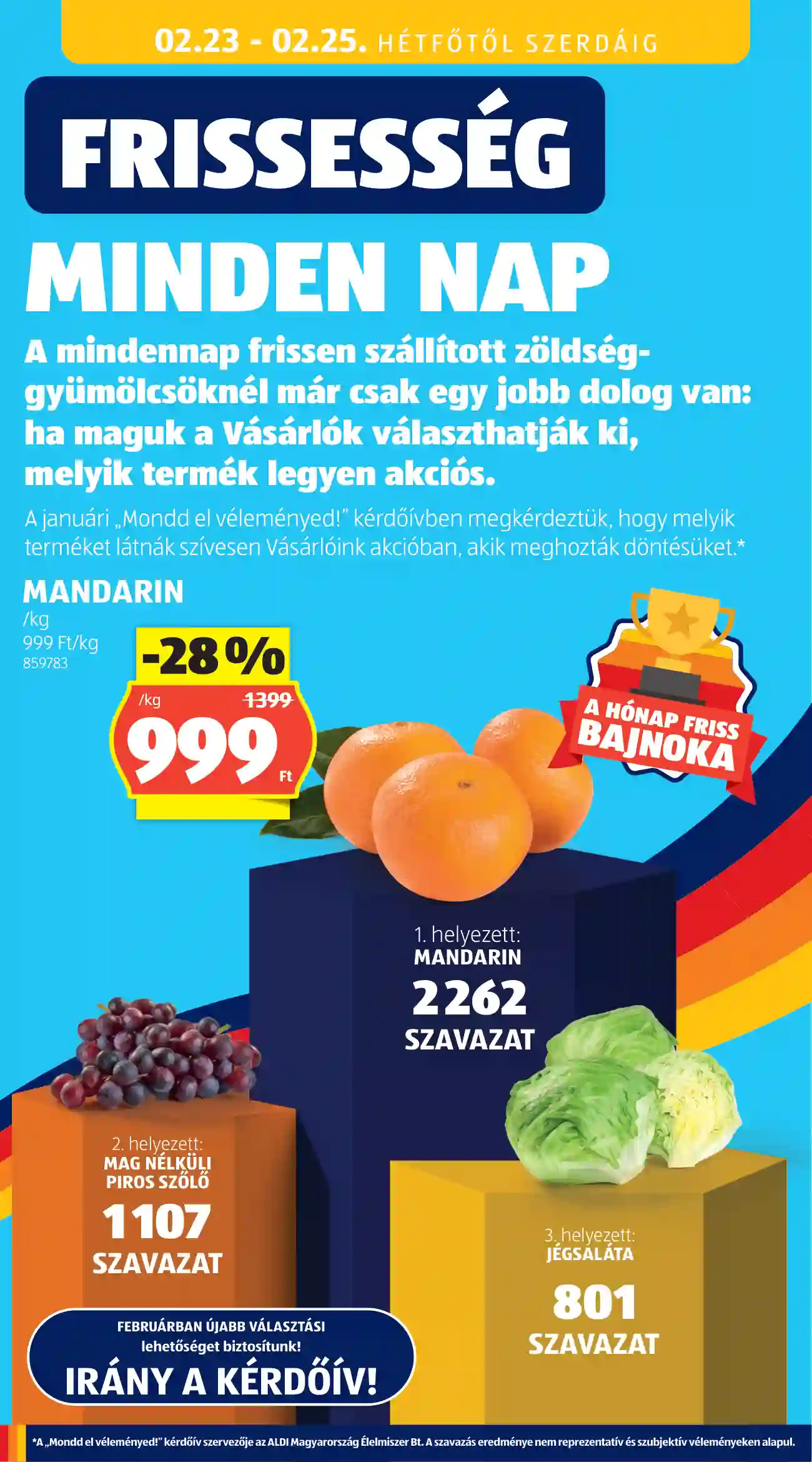 Aldi akciós újság 8. hét (23 oldal)