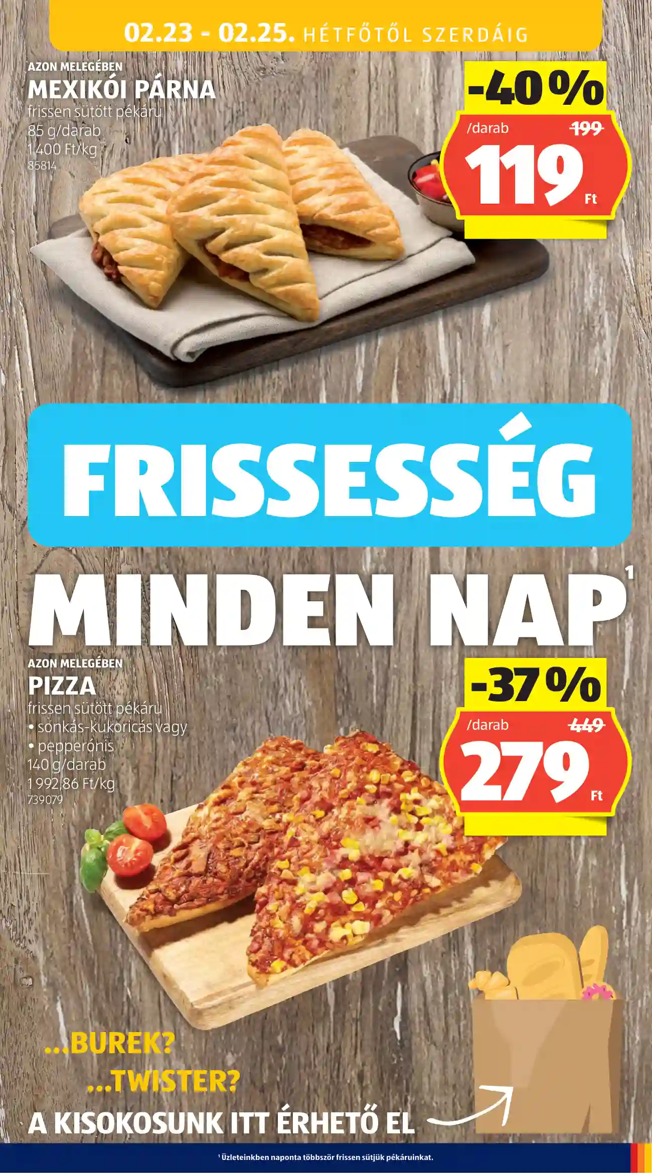 Aldi akciós újság 8. hét (25 oldal)