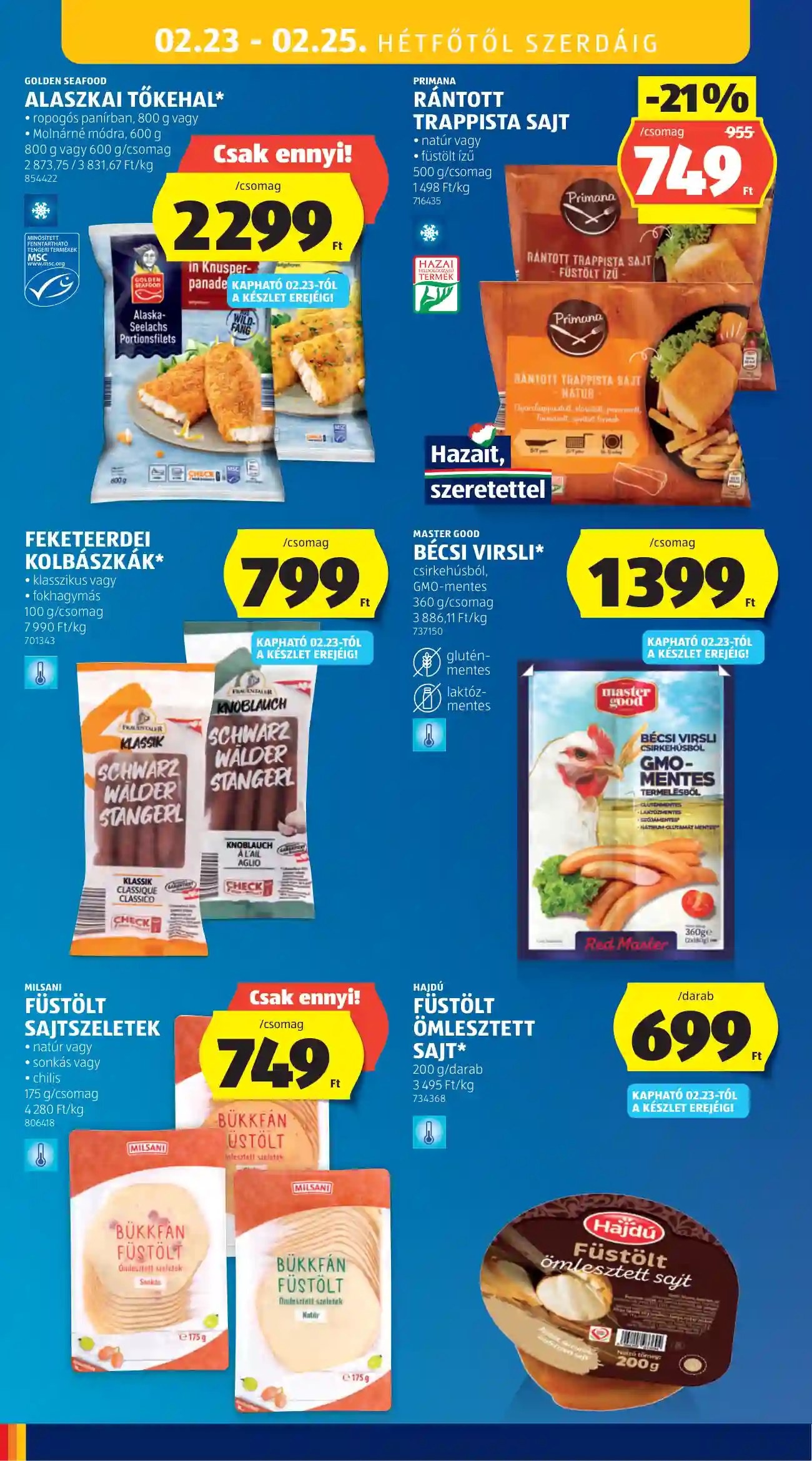 Aldi akciós újság 8. hét (26 oldal)