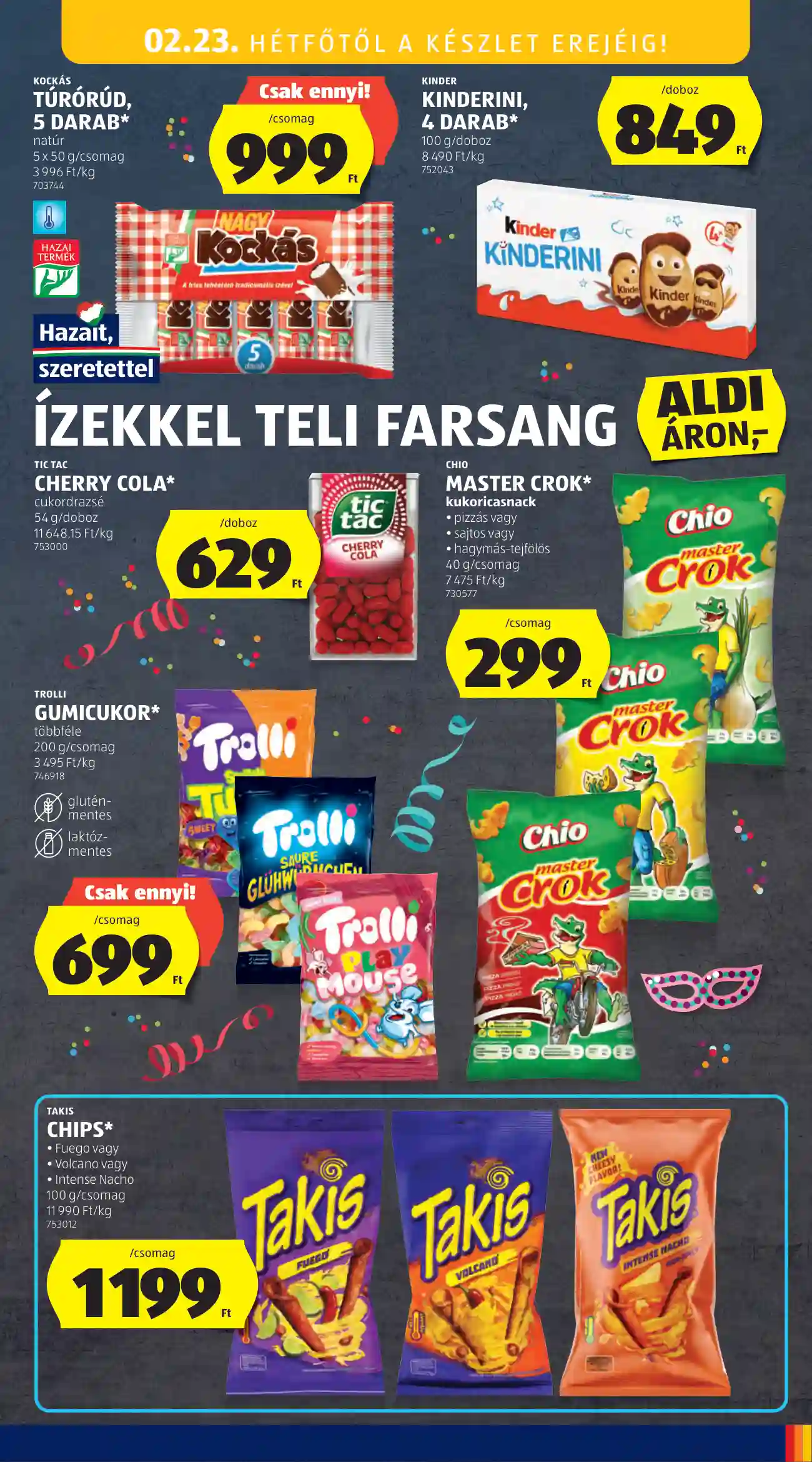 Aldi akciós újság 8. hét (31 oldal)