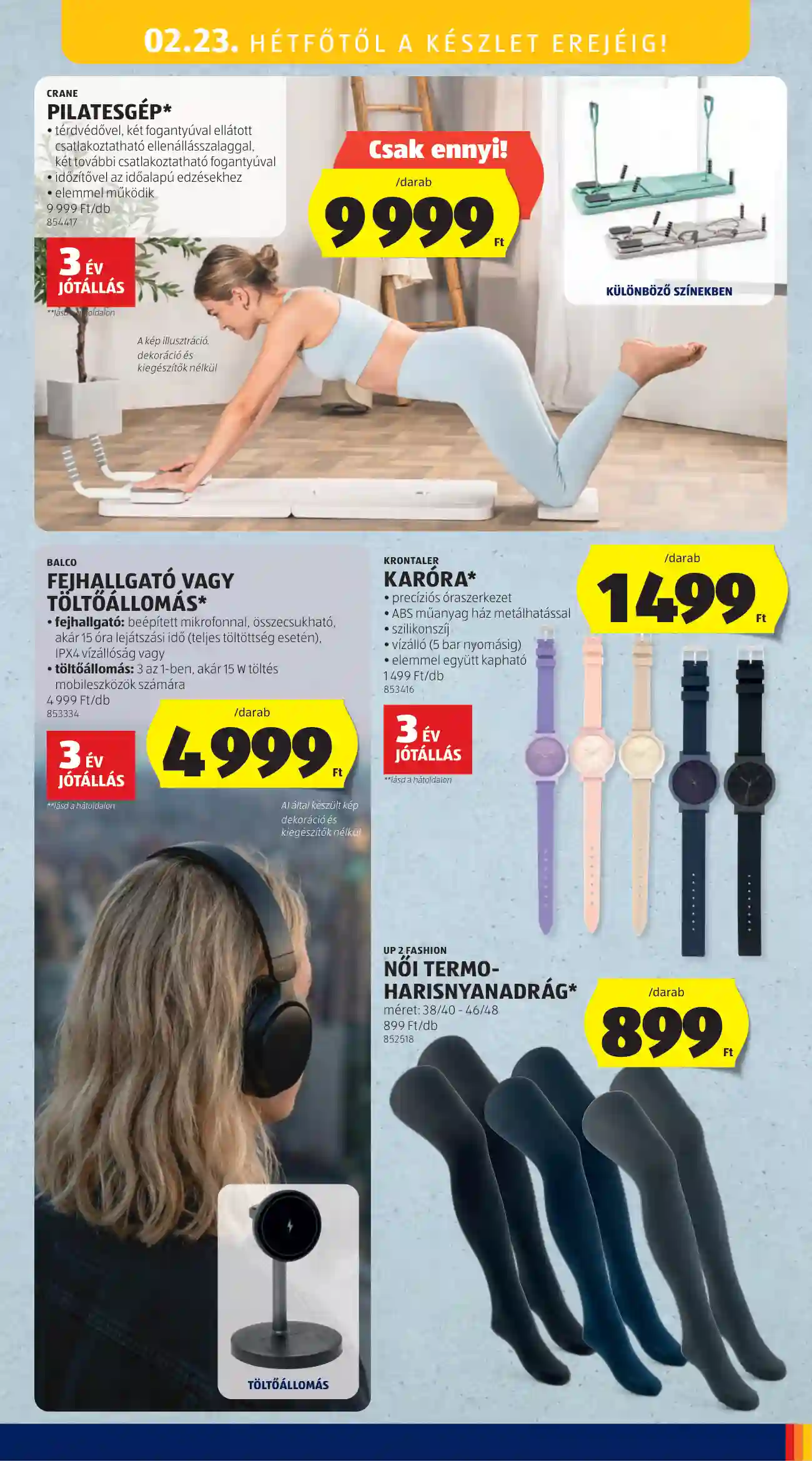 Aldi akciós újság 8. hét (36 oldal)