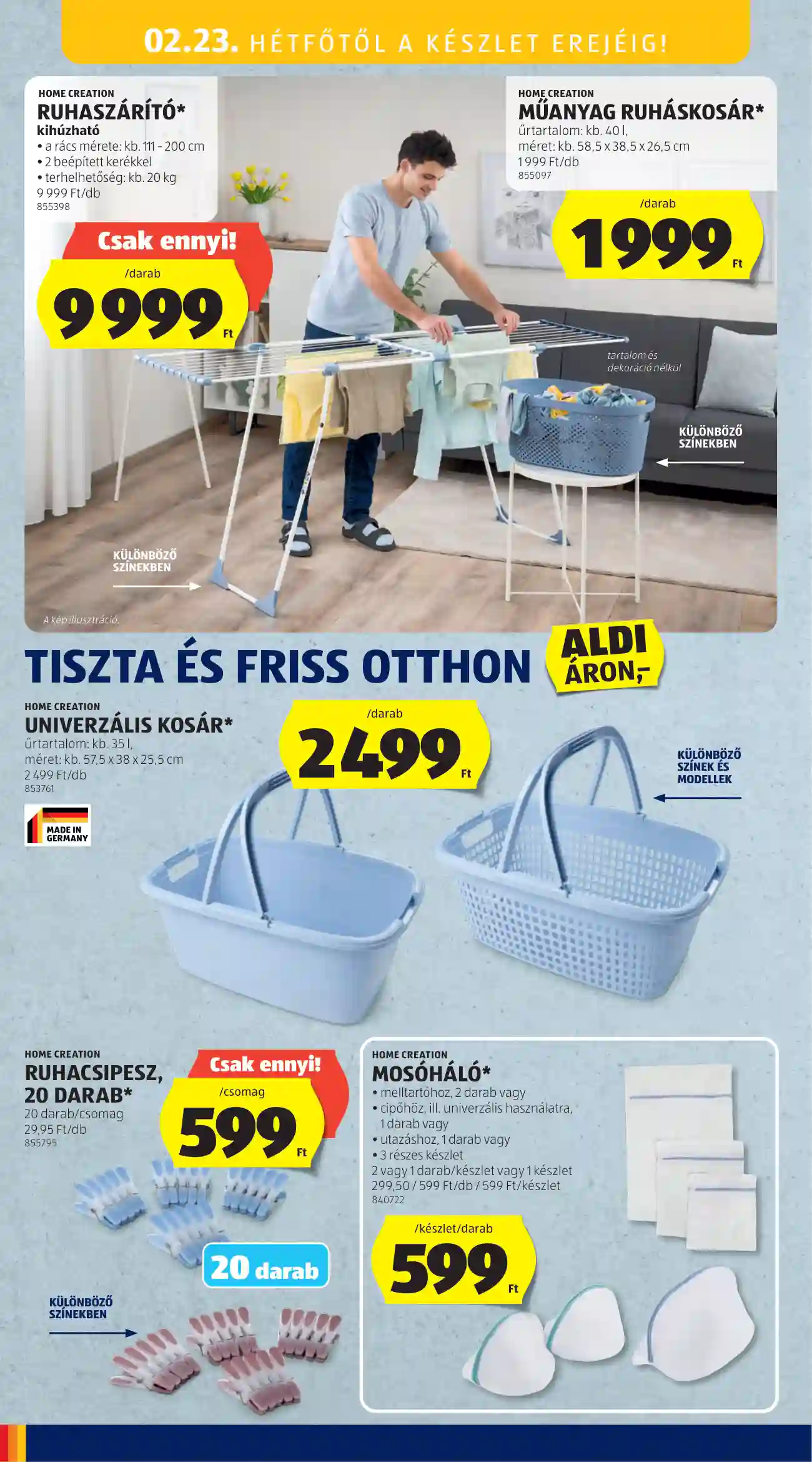 Aldi akciós újság 8. hét (37 oldal)