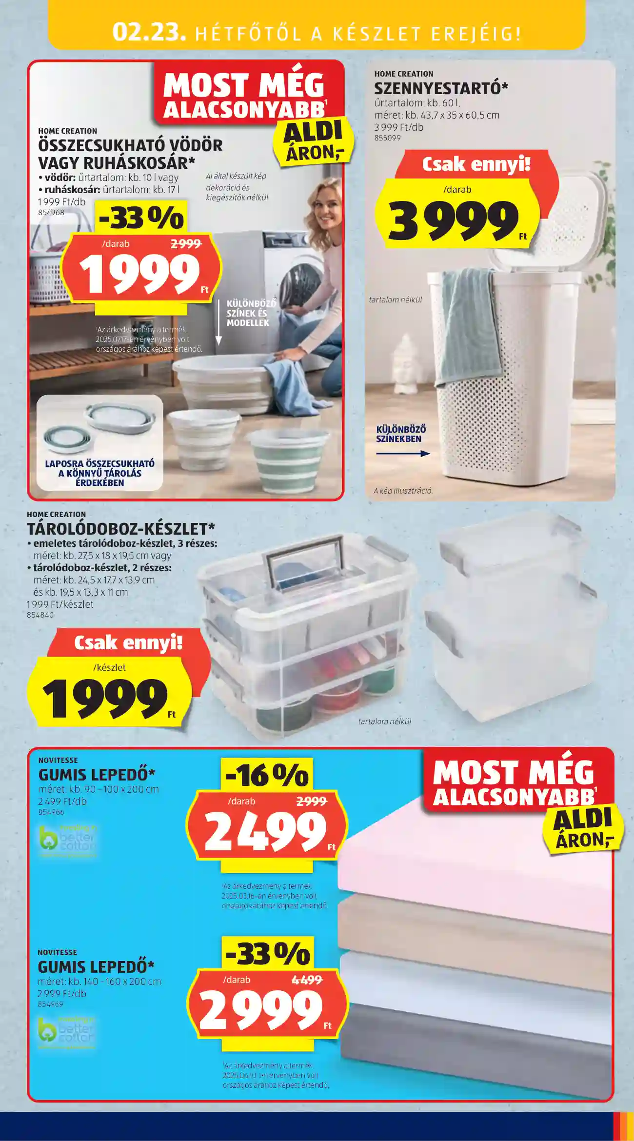 Aldi akciós újság 8. hét (38 oldal)
