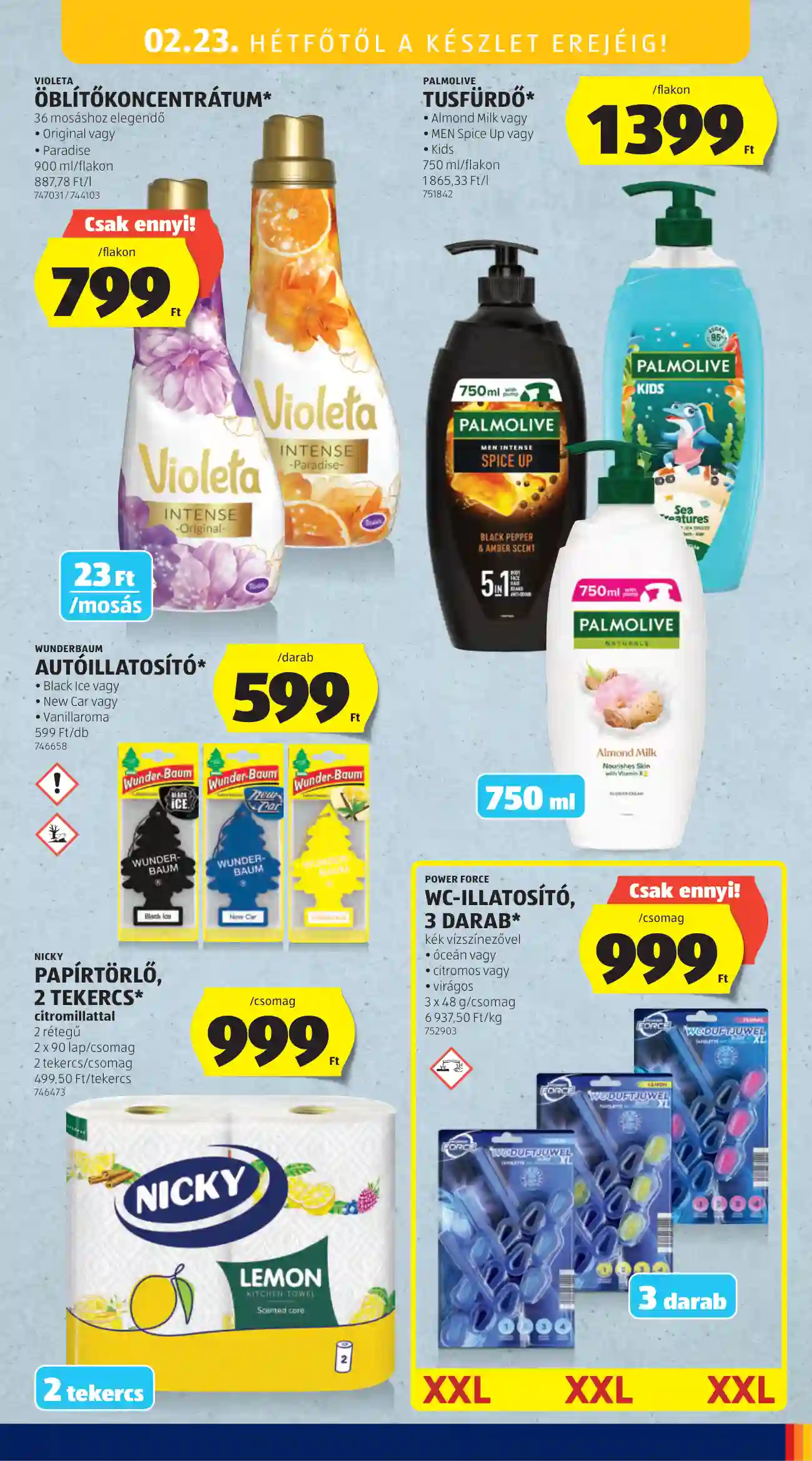 Aldi akciós újság 8. hét (40 oldal)