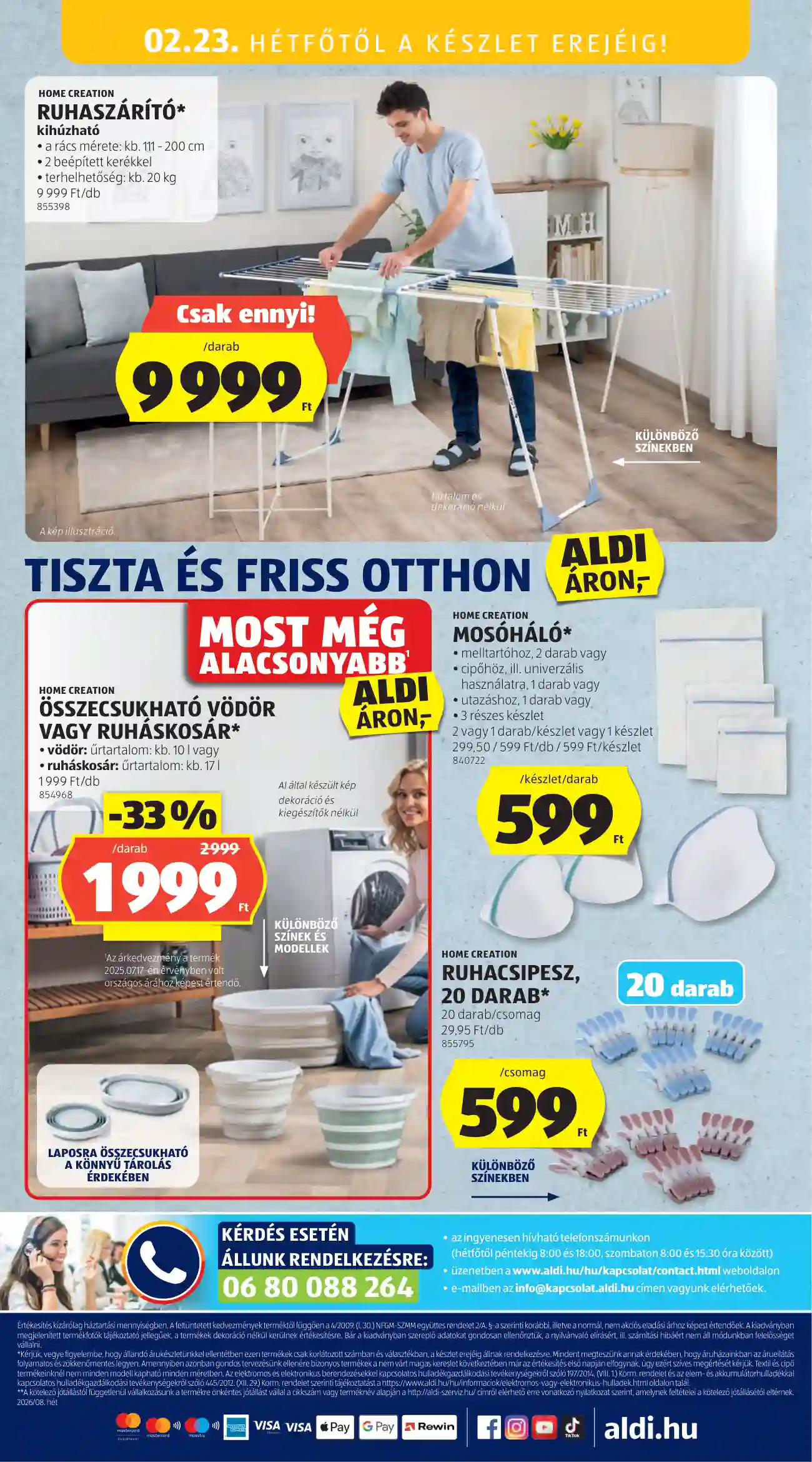 Aldi akciós újság 8. hét (41 oldal)