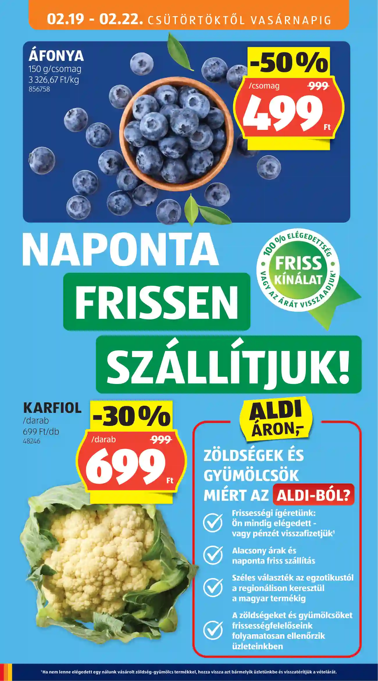 Aldi akciós újság 8. hét (47 oldal)