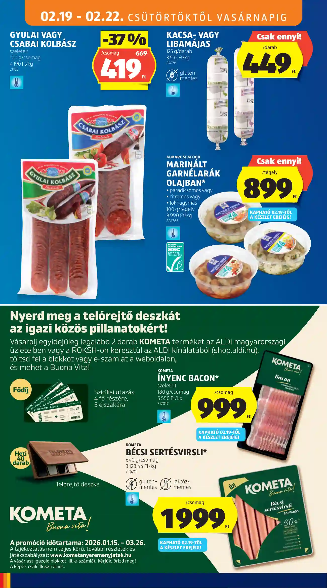 Aldi akciós újság 8. hét (49 oldal)
