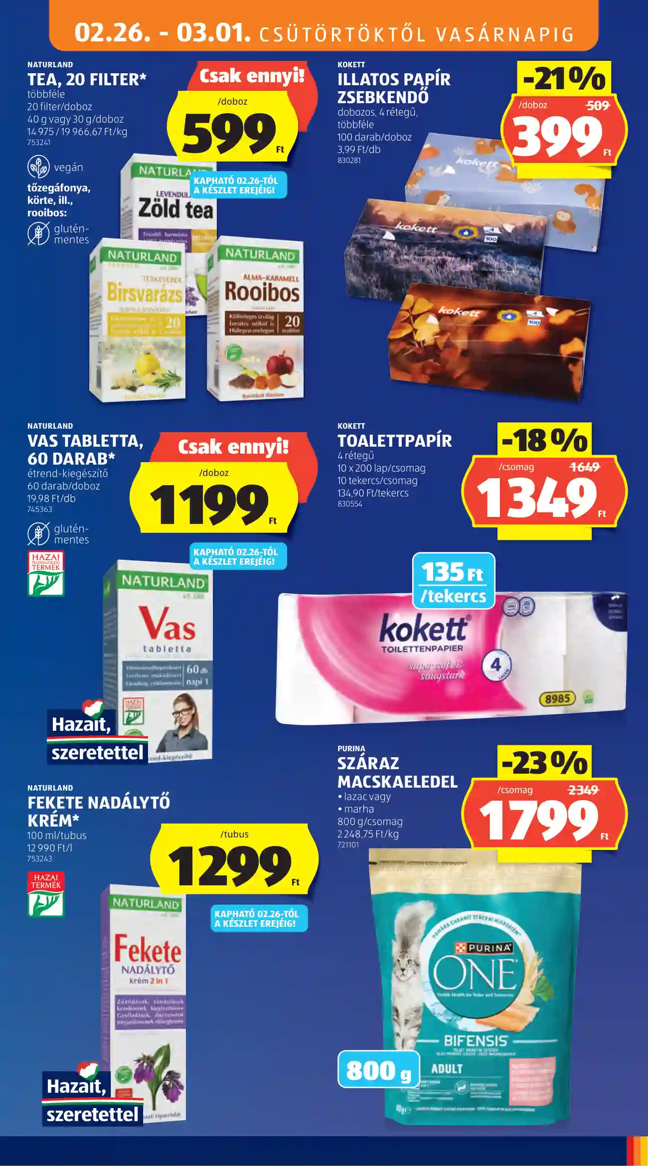 Aldi akciós újság 9. hét (5 oldal)