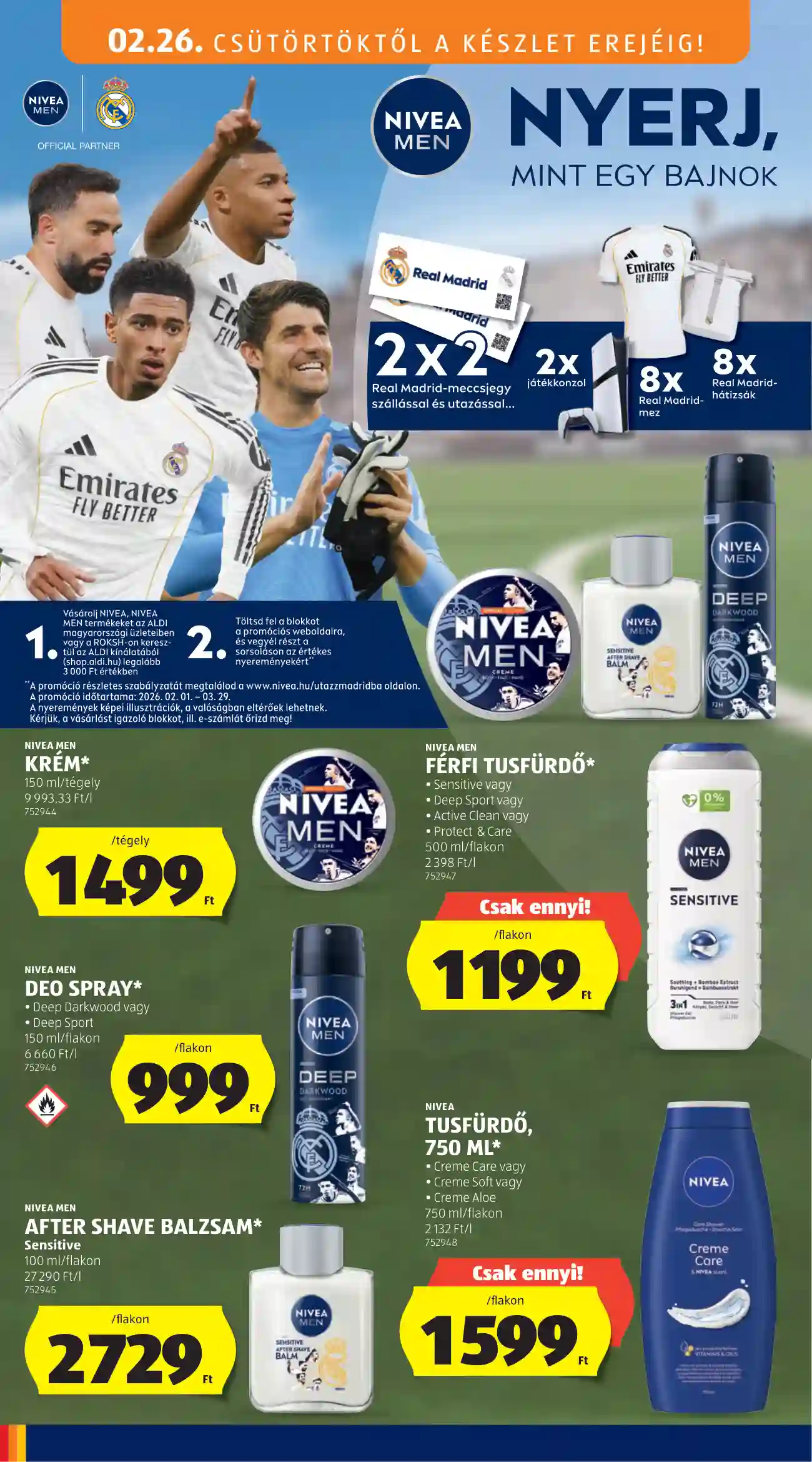 Aldi akciós újság 9. hét (6 oldal)