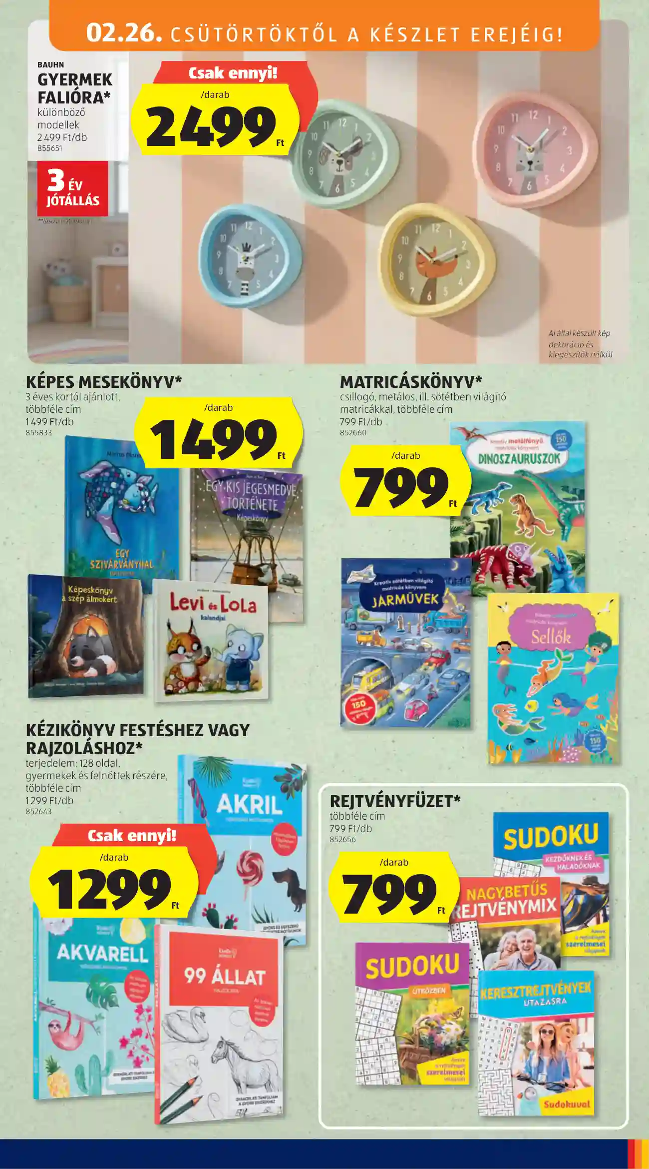 Aldi akciós újság 9. hét (14 oldal)