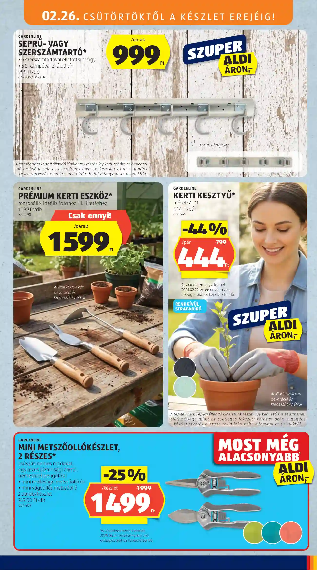 Aldi akciós újság 9. hét (18 oldal)