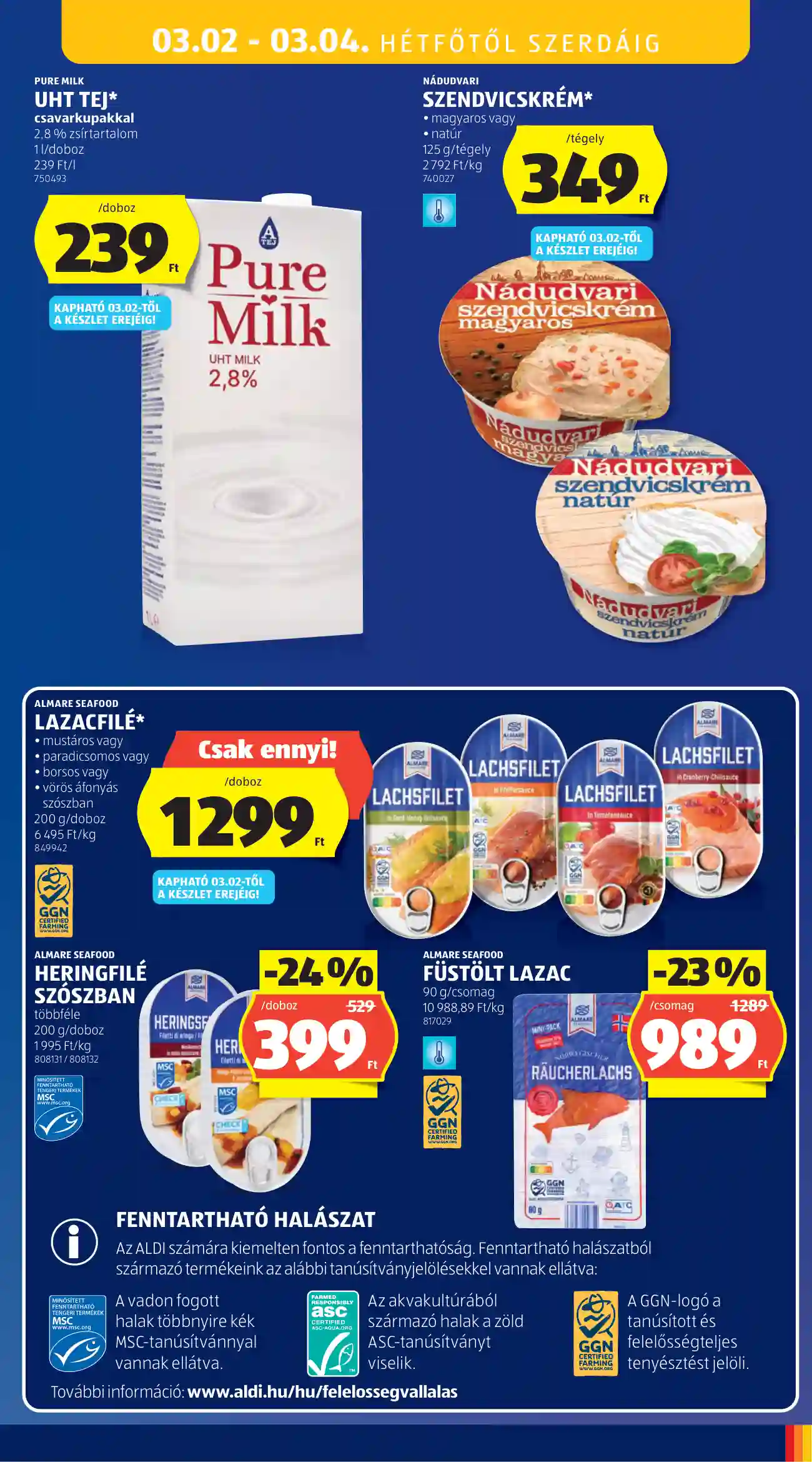 Aldi akciós újság 9. hét (29 oldal)