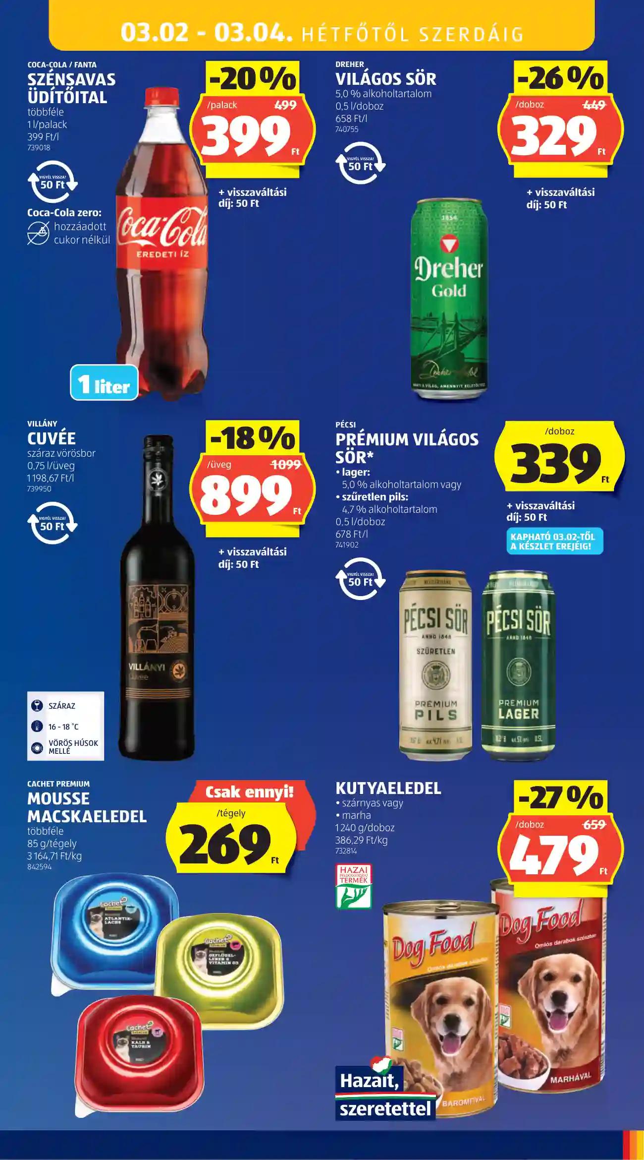 Aldi akciós újság 9. hét (33 oldal)