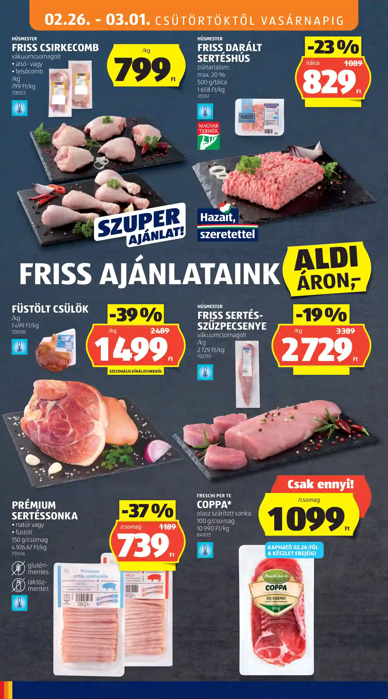 Aldi akciós újság 9. hét (50 oldal)