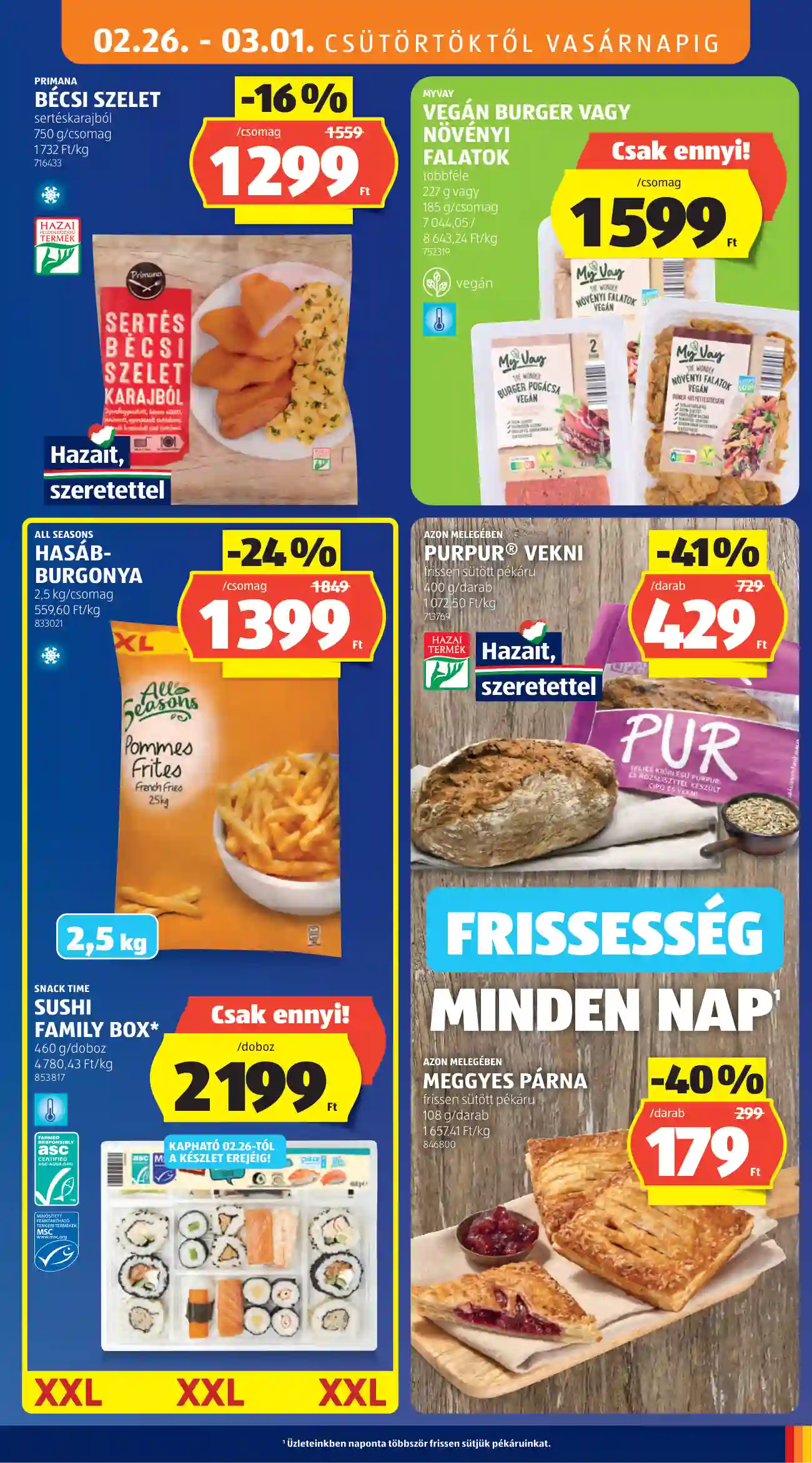 Aldi akciós újság 9. hét (51 oldal)