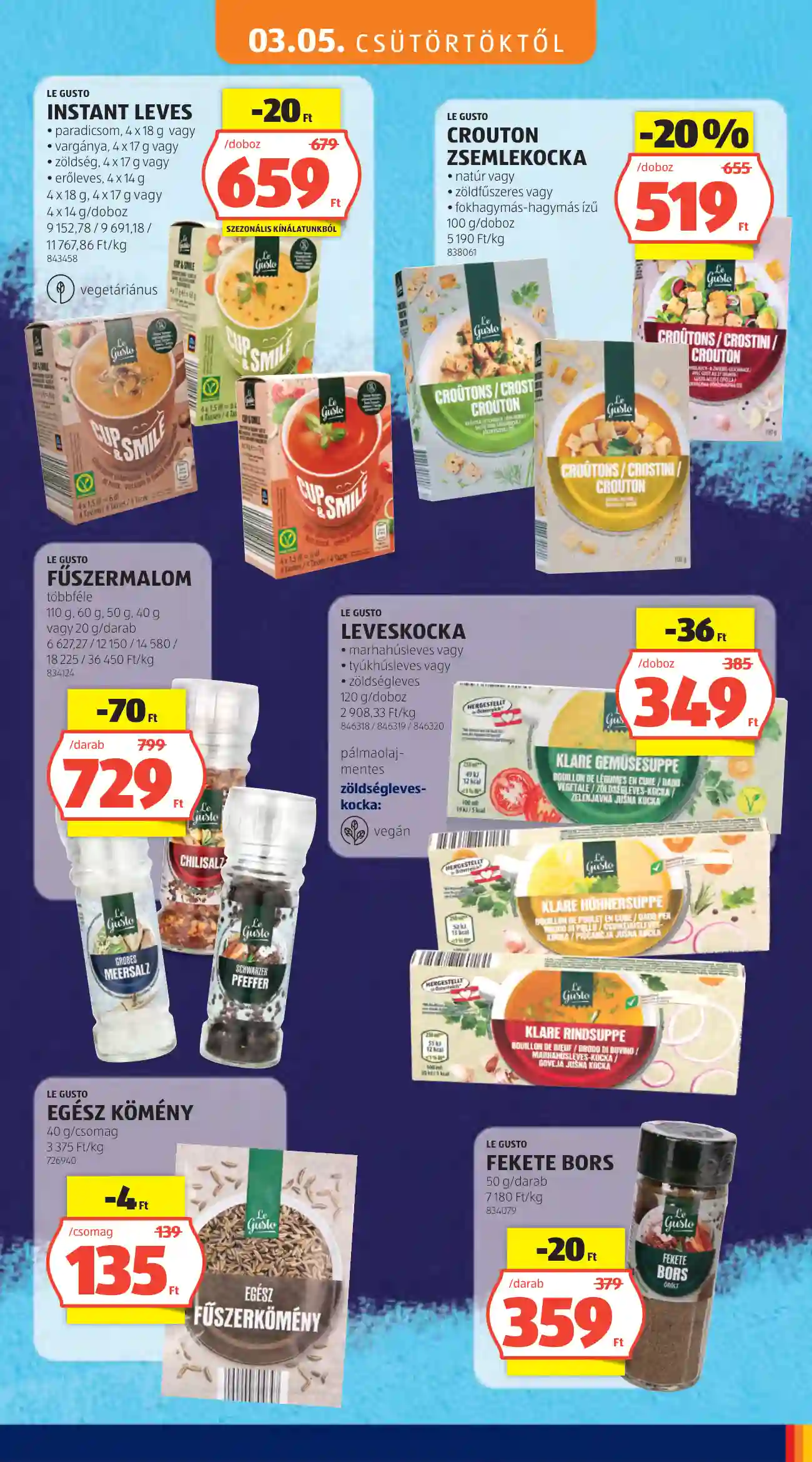 ALDI AKCIÓS ÚJSÁG 10. HÉT  (18 oldal)