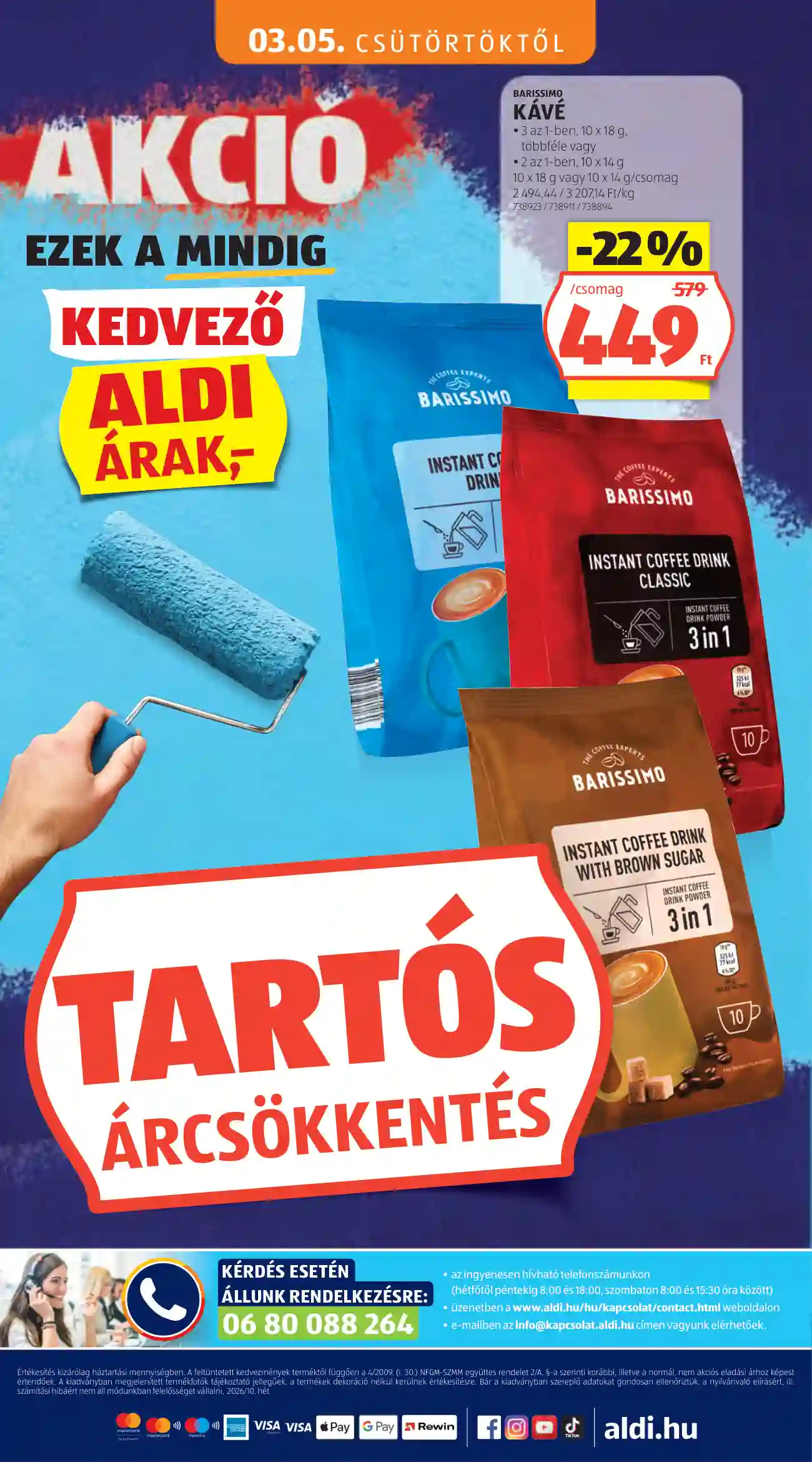 ALDI AKCIÓS ÚJSÁG 10. HÉT  (28 oldal)