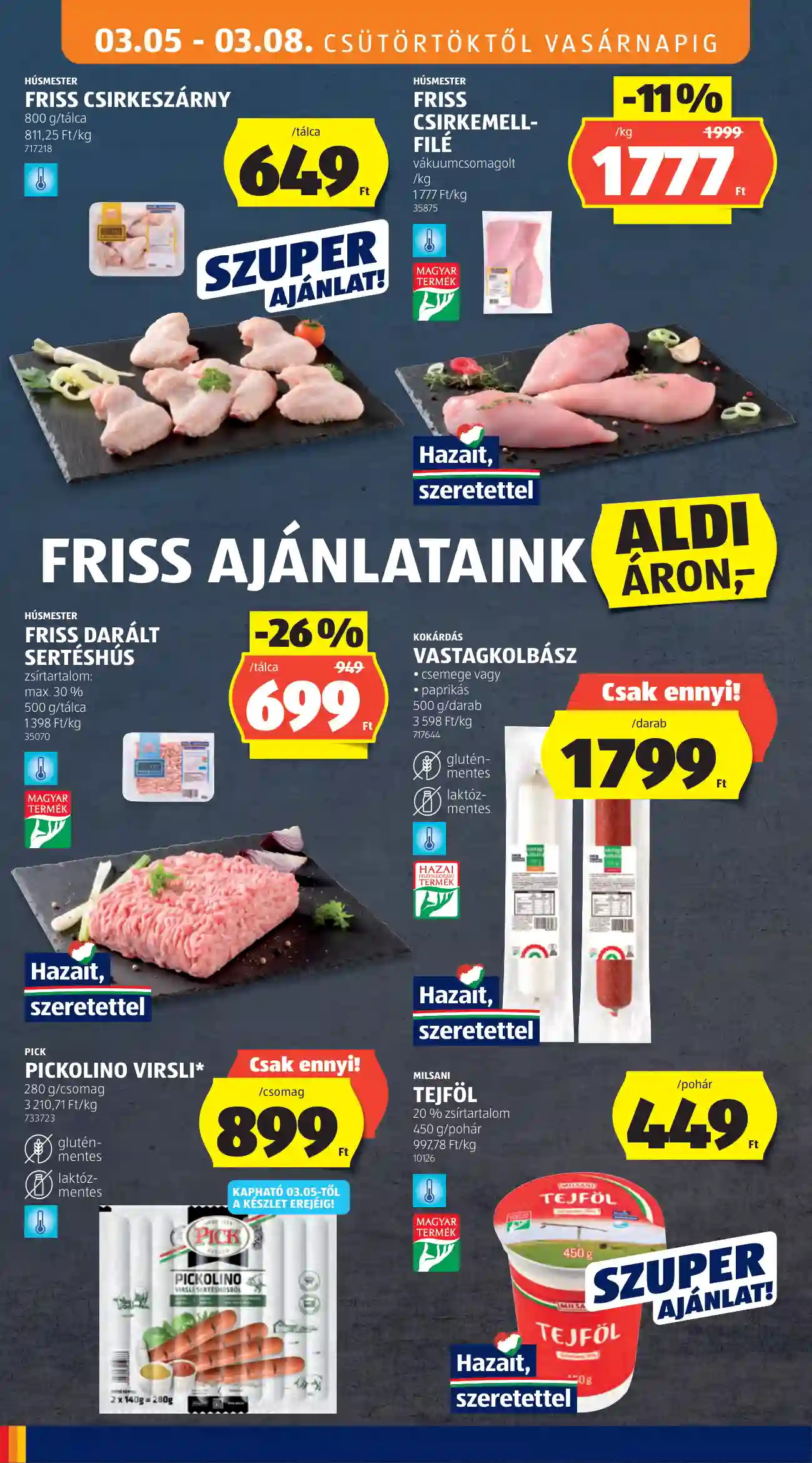 ALDI AKCIÓS ÚJSÁG 10. HÉT  (32 oldal)
