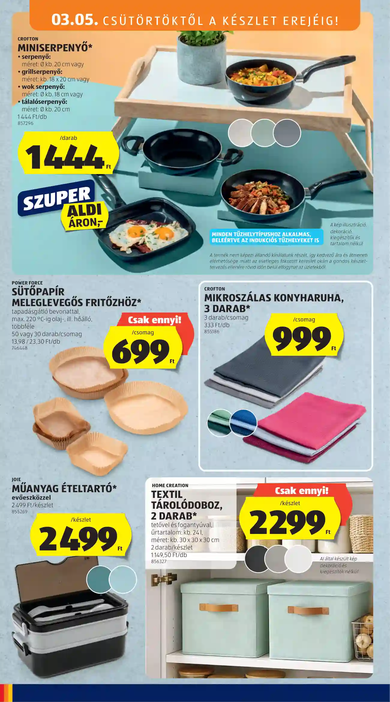 ALDI AKCIÓS ÚJSÁG 10. HÉT  (48 oldal)