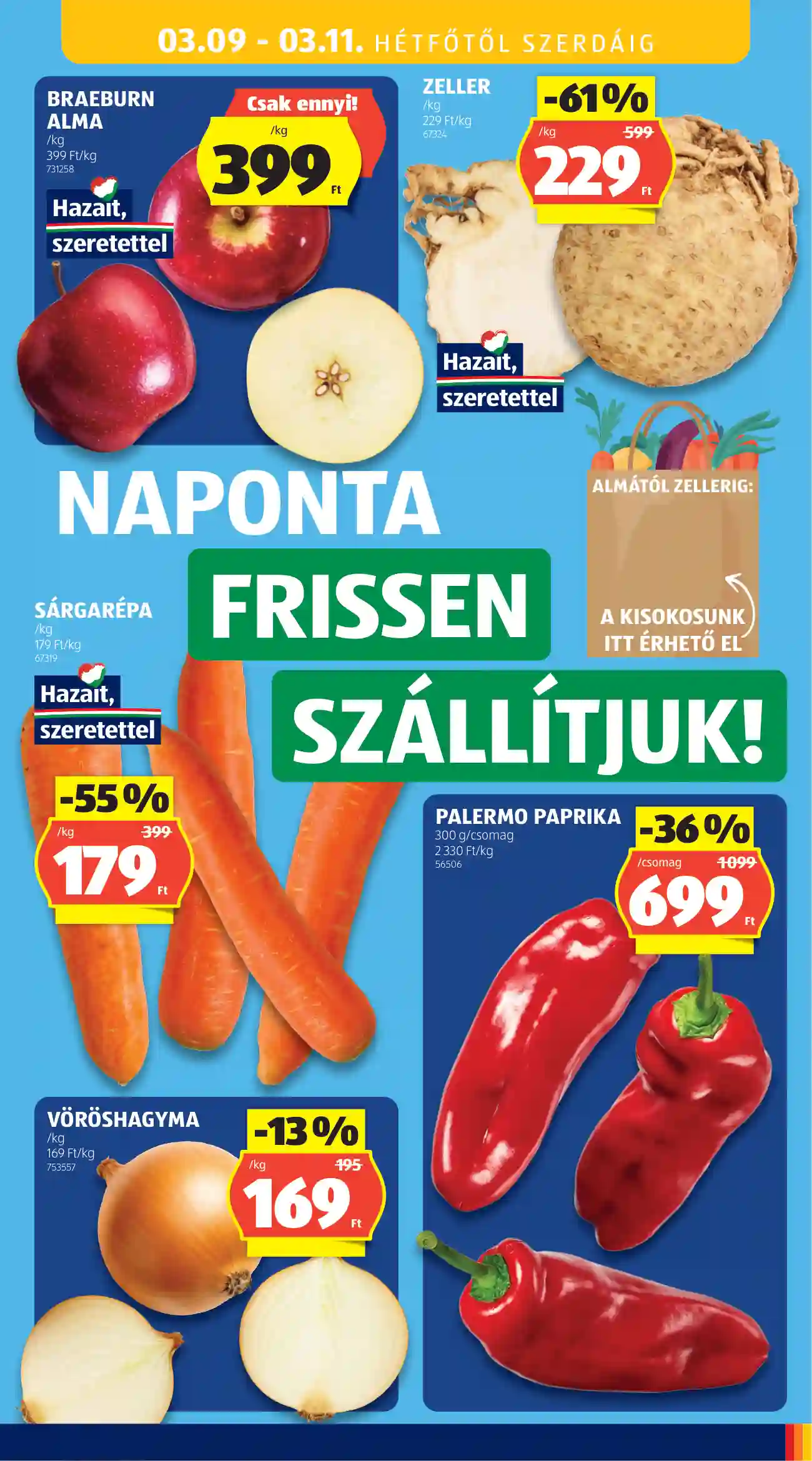 ALDI AKCIÓS ÚJSÁG 10. HÉT  (55 oldal)