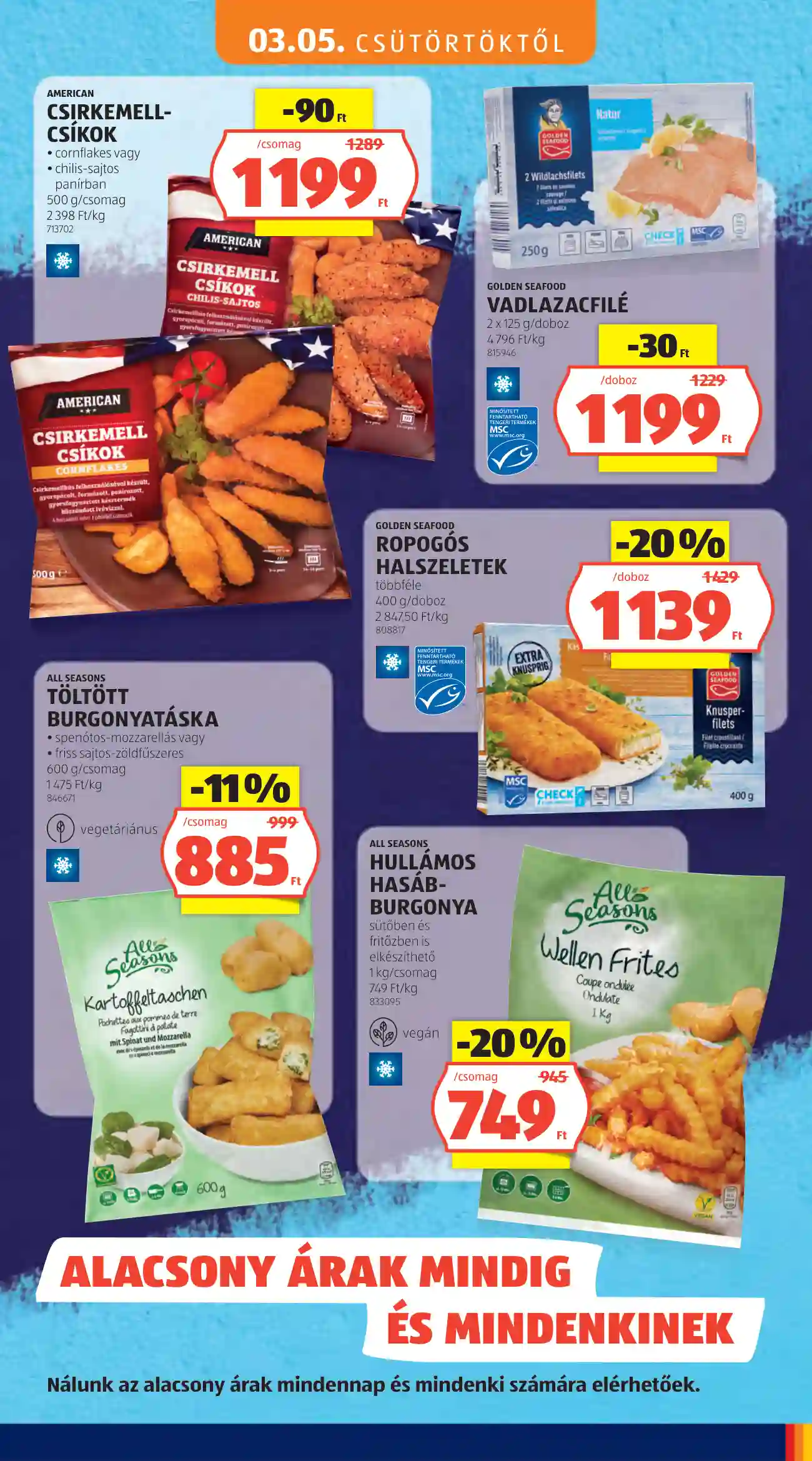 ALDI AKCIÓS ÚJSÁG 10. HÉT  (5 oldal)