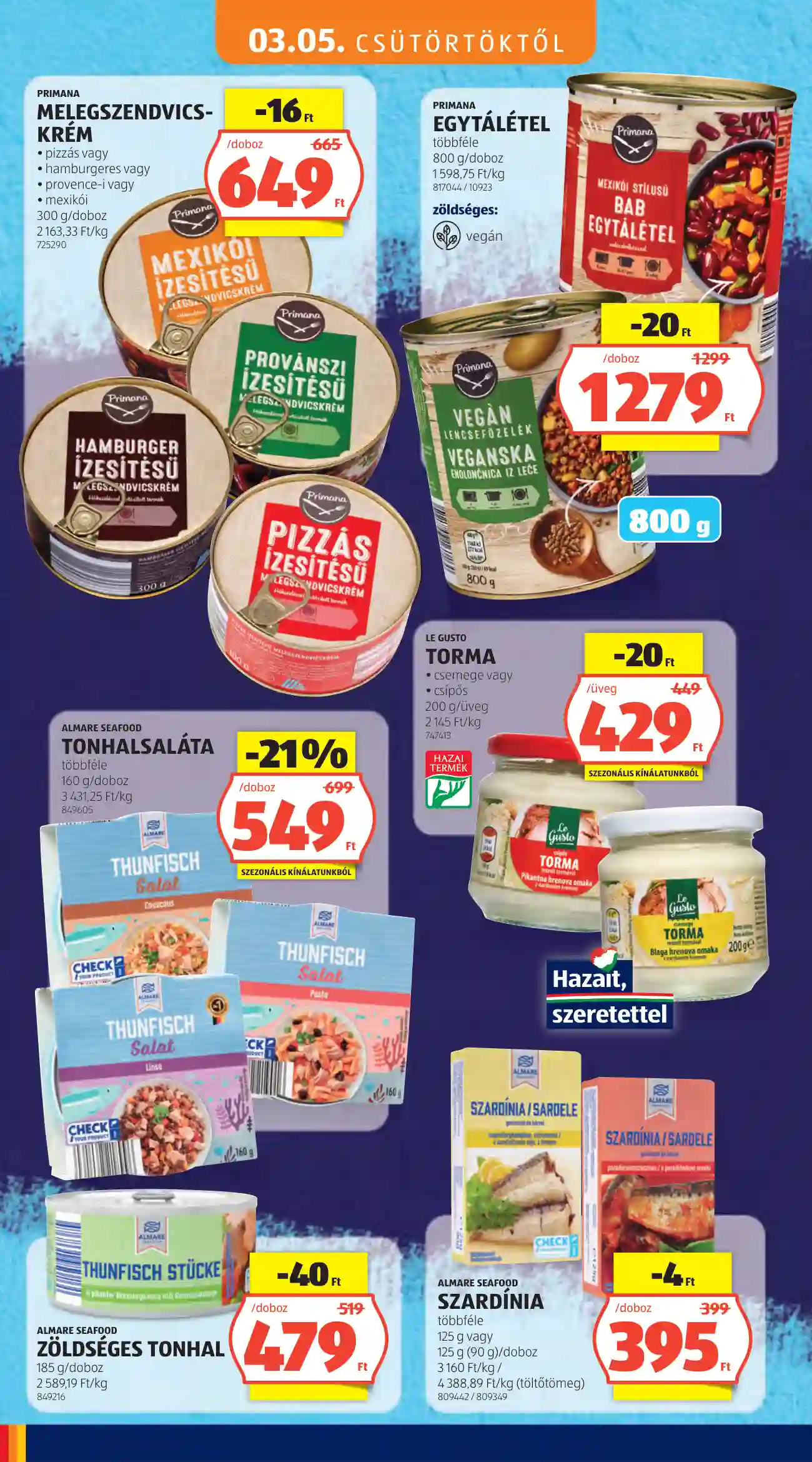 ALDI AKCIÓS ÚJSÁG 10. HÉT  (8 oldal)