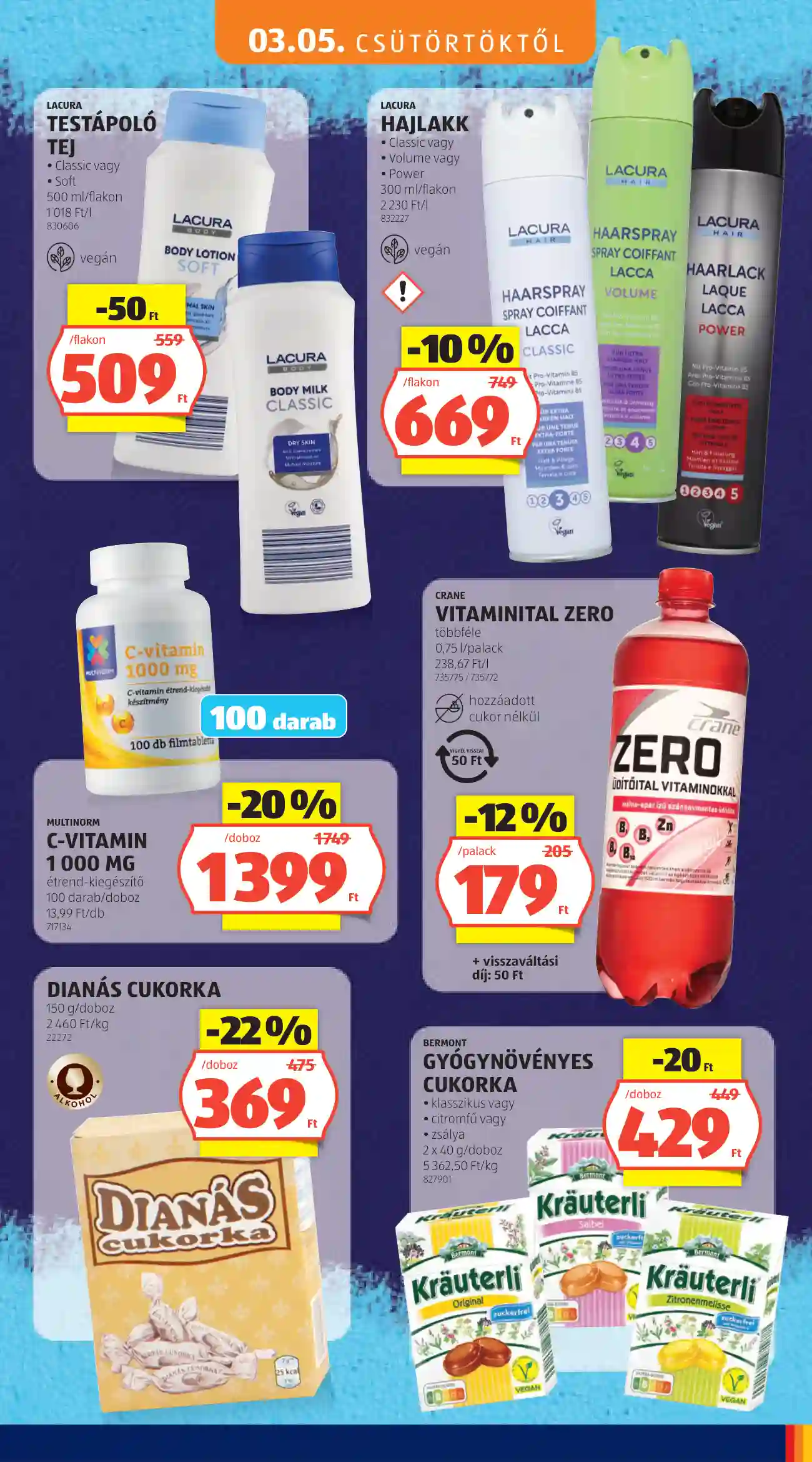 ALDI AKCIÓS ÚJSÁG 10. HÉT  (25 oldal)