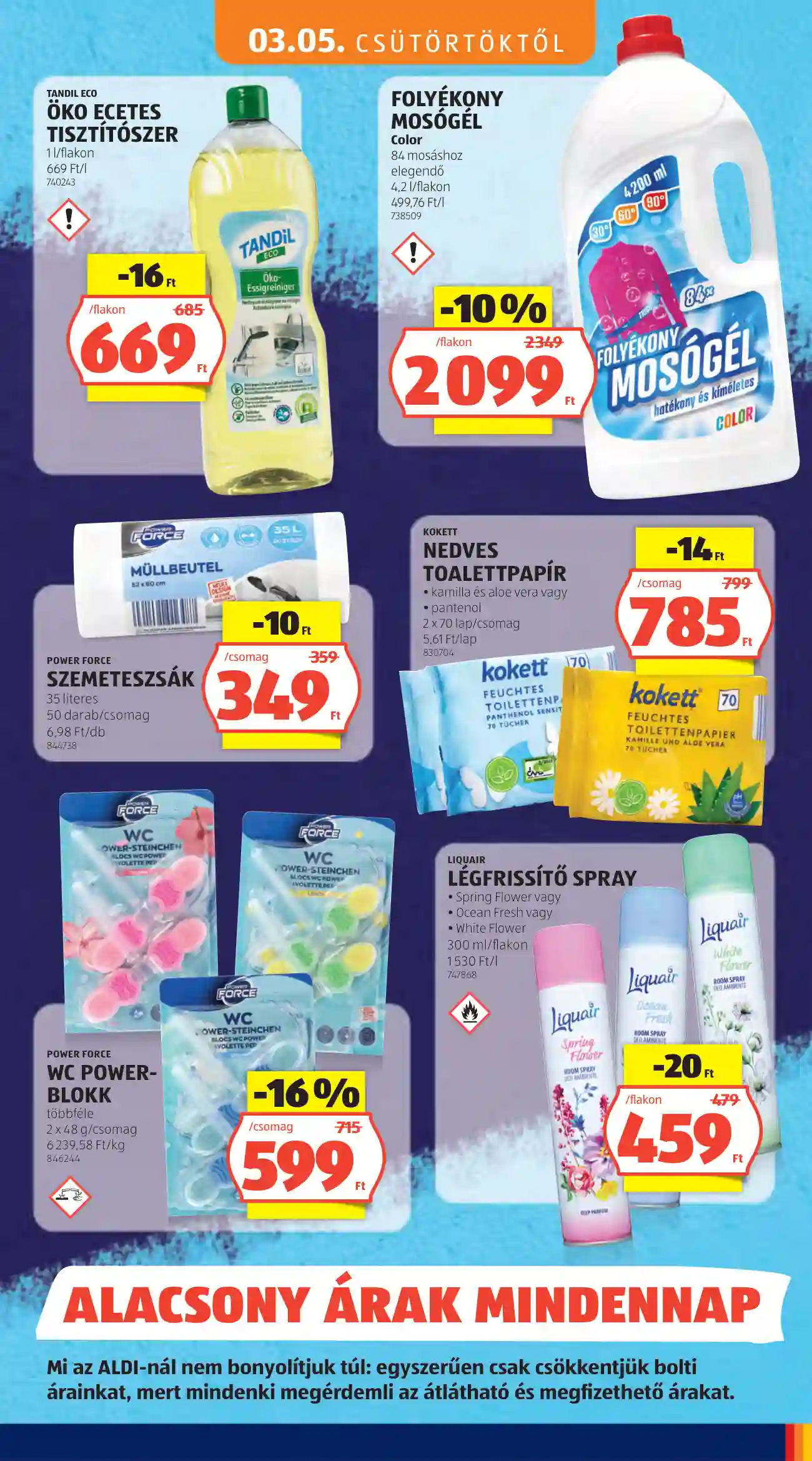 ALDI AKCIÓS ÚJSÁG 10. HÉT  (27 oldal)