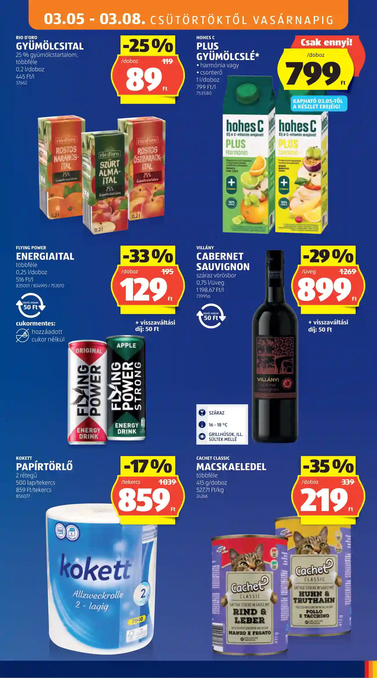 ALDI AKCIÓS ÚJSÁG 10. HÉT  (40 oldal)