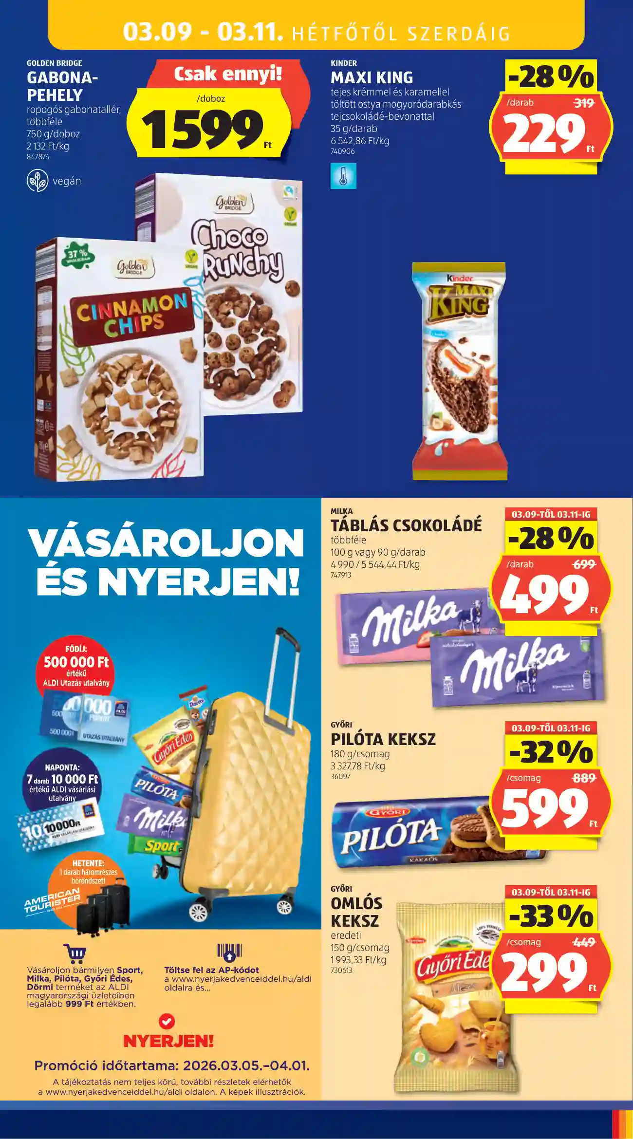 ALDI AKCIÓS ÚJSÁG 10. HÉT  (60 oldal)